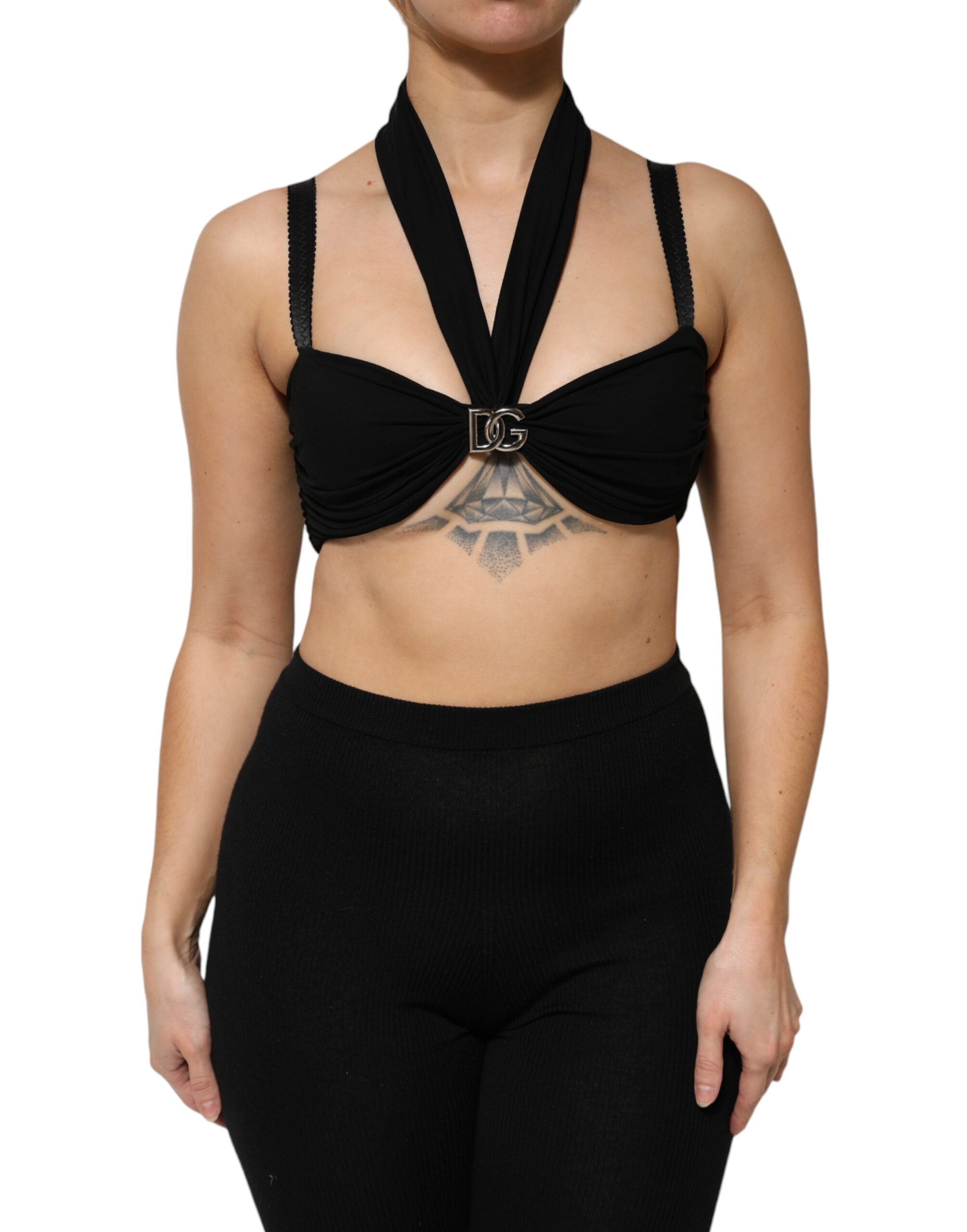 Haut bustier Dolce & Gabbana noir