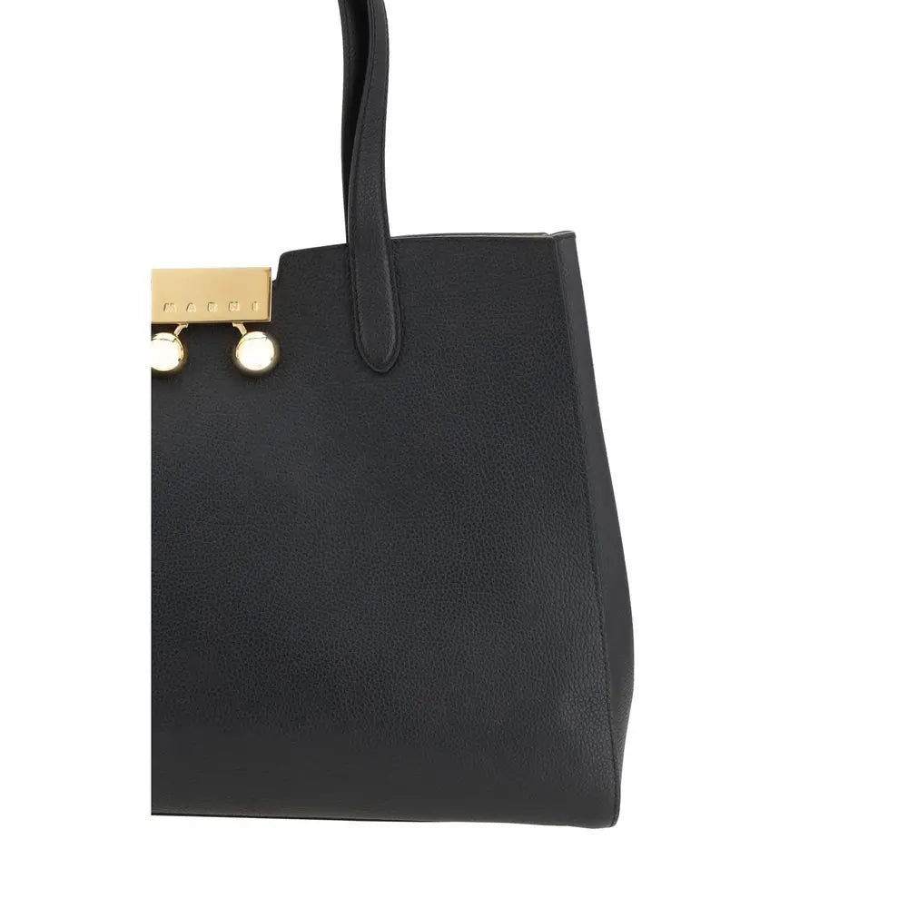 Sac cabas Marni Medium noir Marni
