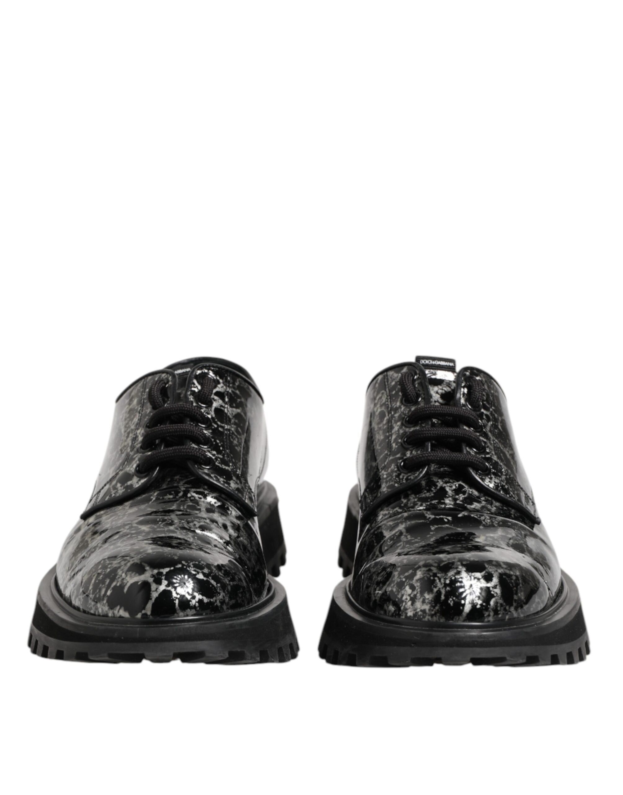 Chaussures Derby Dolce & Gabbana noires et blanches