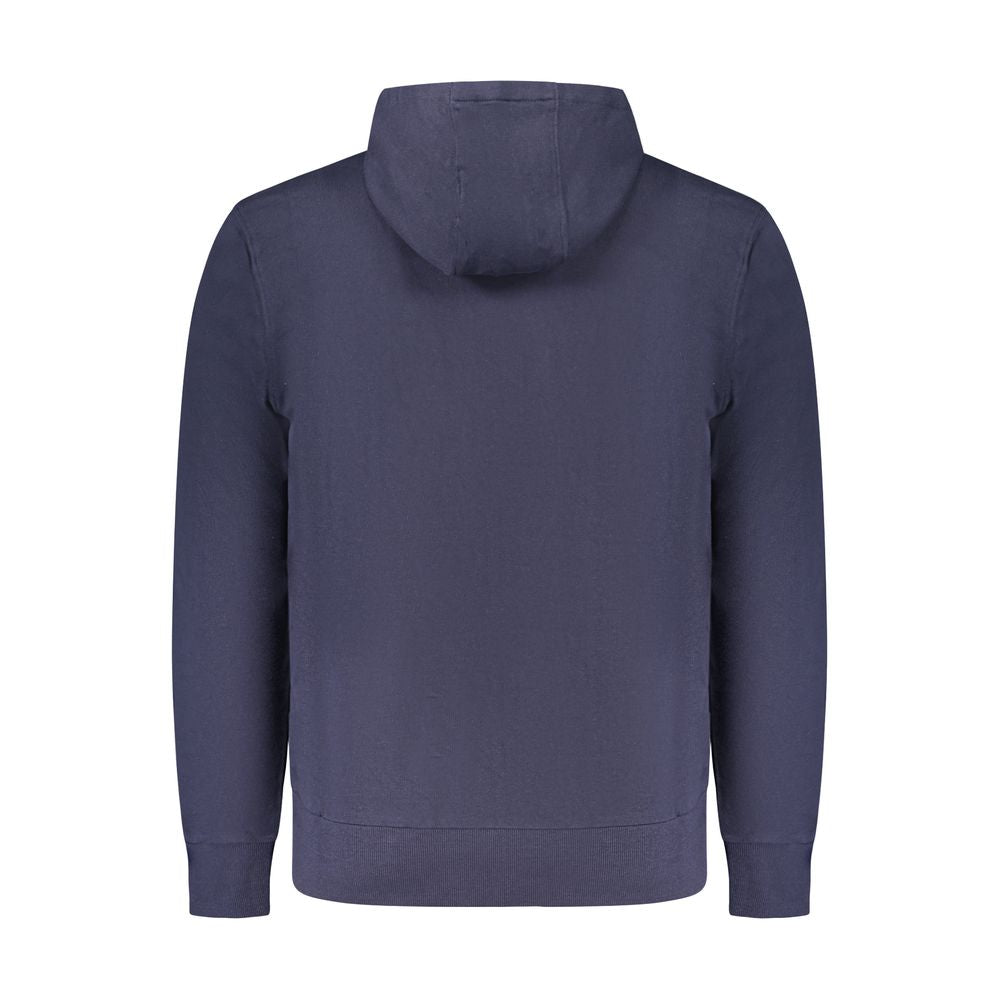 Sweat à capuche Ocean Positive bleu
