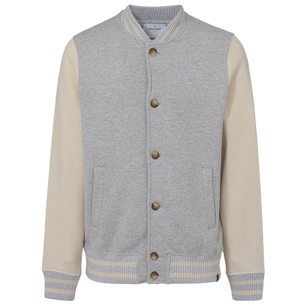 Veste Gran Sasso avec boutons grise