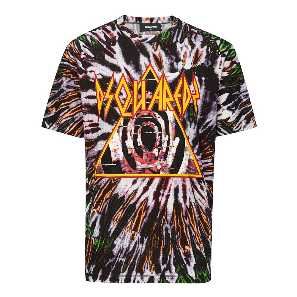 T-shirt Dsquared2 Multicolor Print multicolore