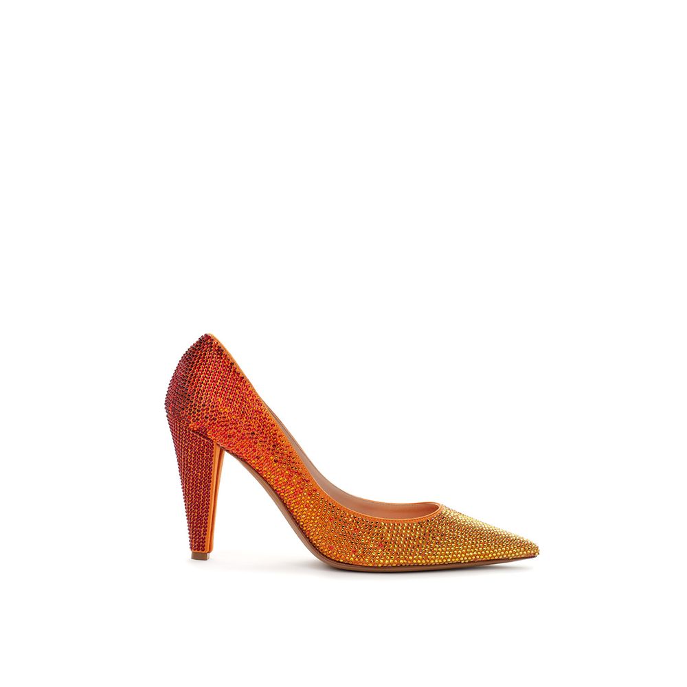 Pompes Alexandre Vauthier Catherine jaune/orange