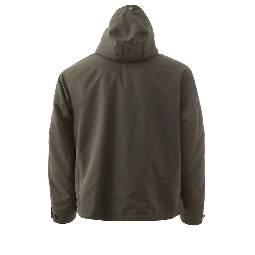 Parka Lardini avec fourrure éco verte