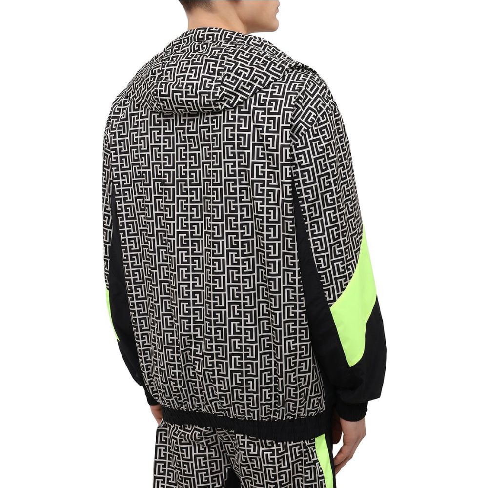 Veste Balmain multicolore noire et blanche