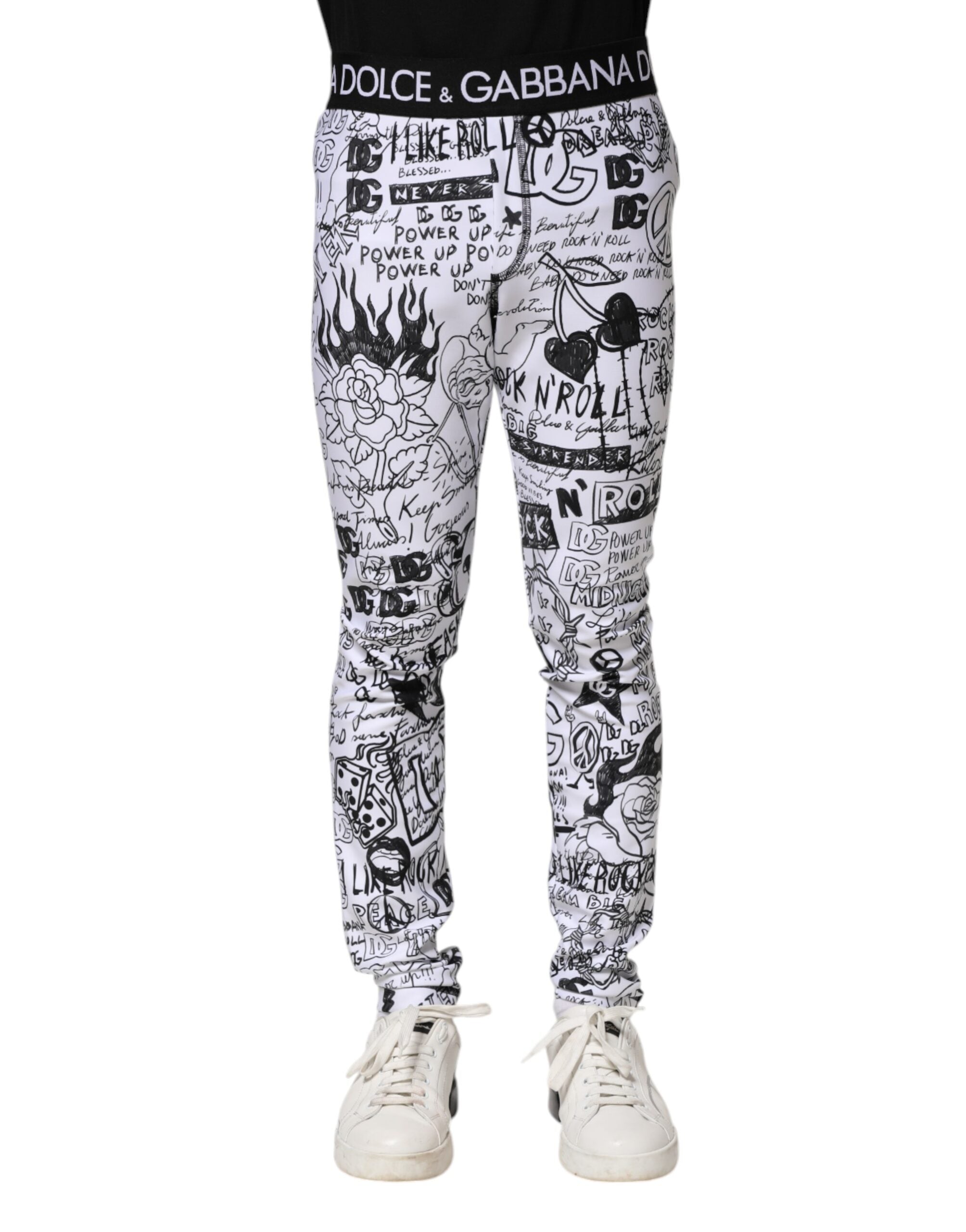 Jogger Dolce & Gabbana blanc