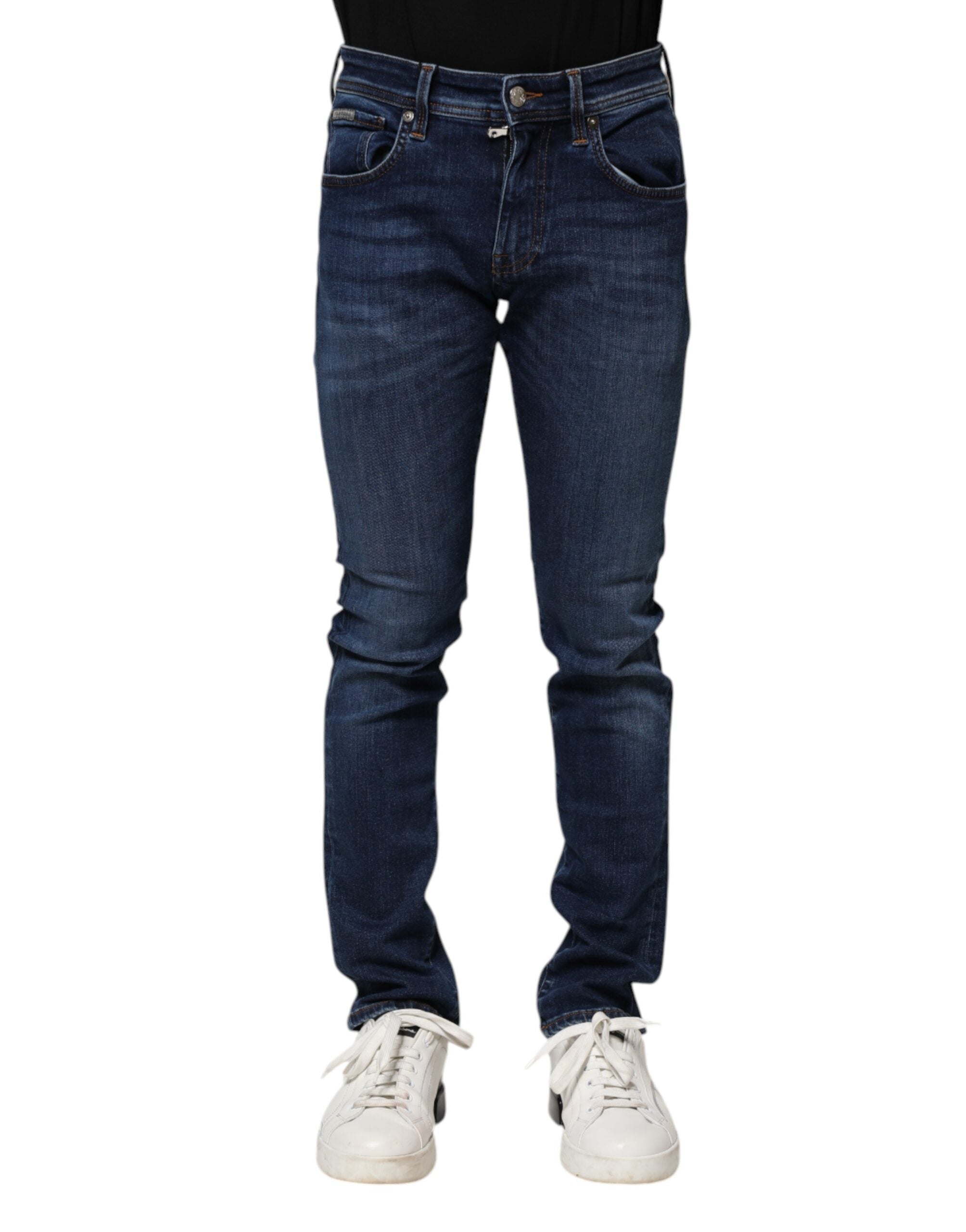 Jeans Dolce & Gabbana skinny bleu foncé