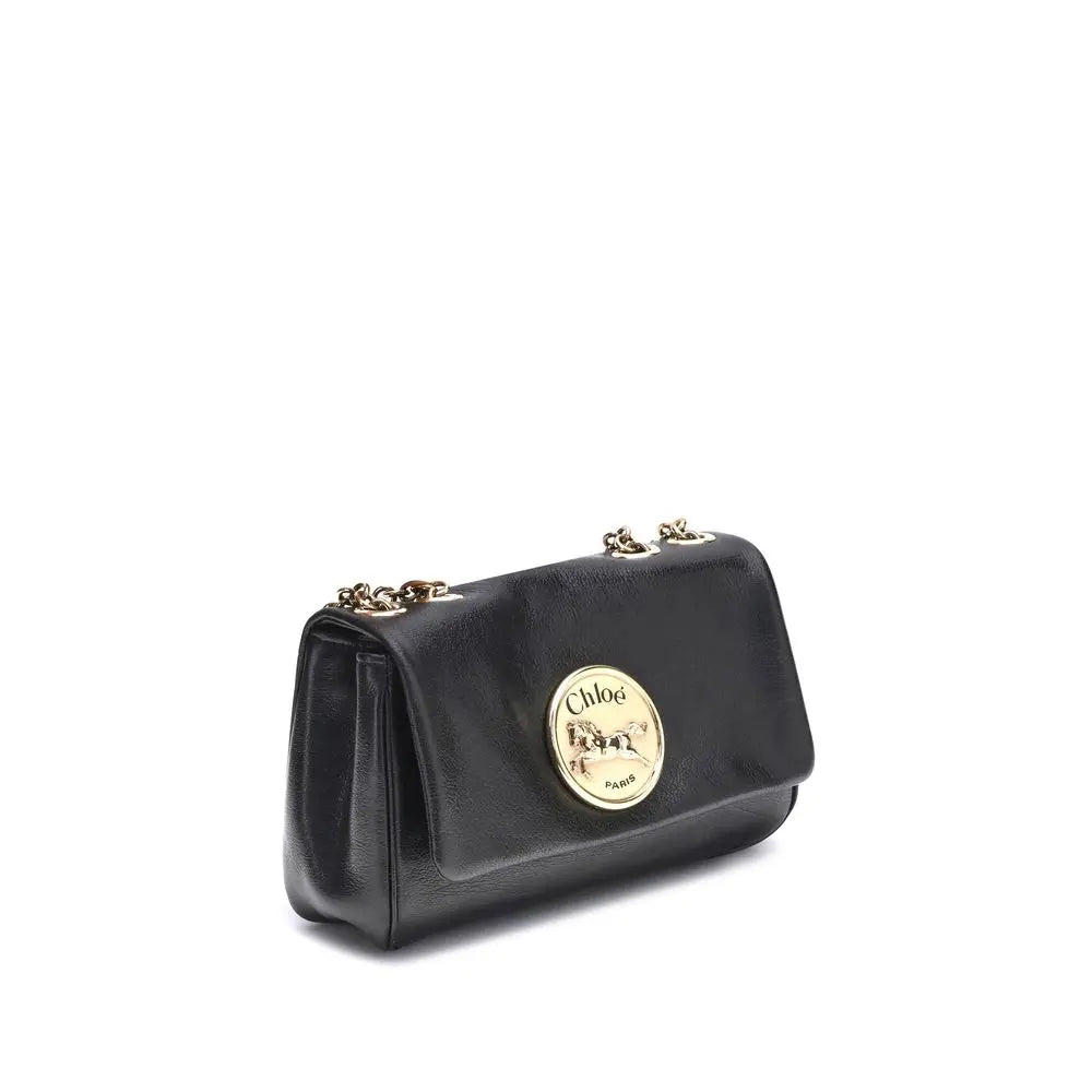 Sac porté épaule Chloé Heritage noir Chloé