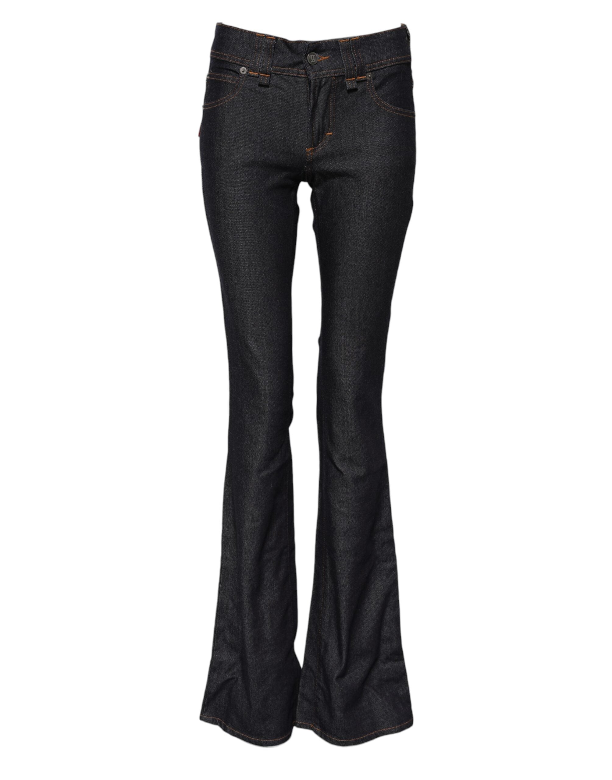 Jeans GALLIANO mi-hauteur bleus