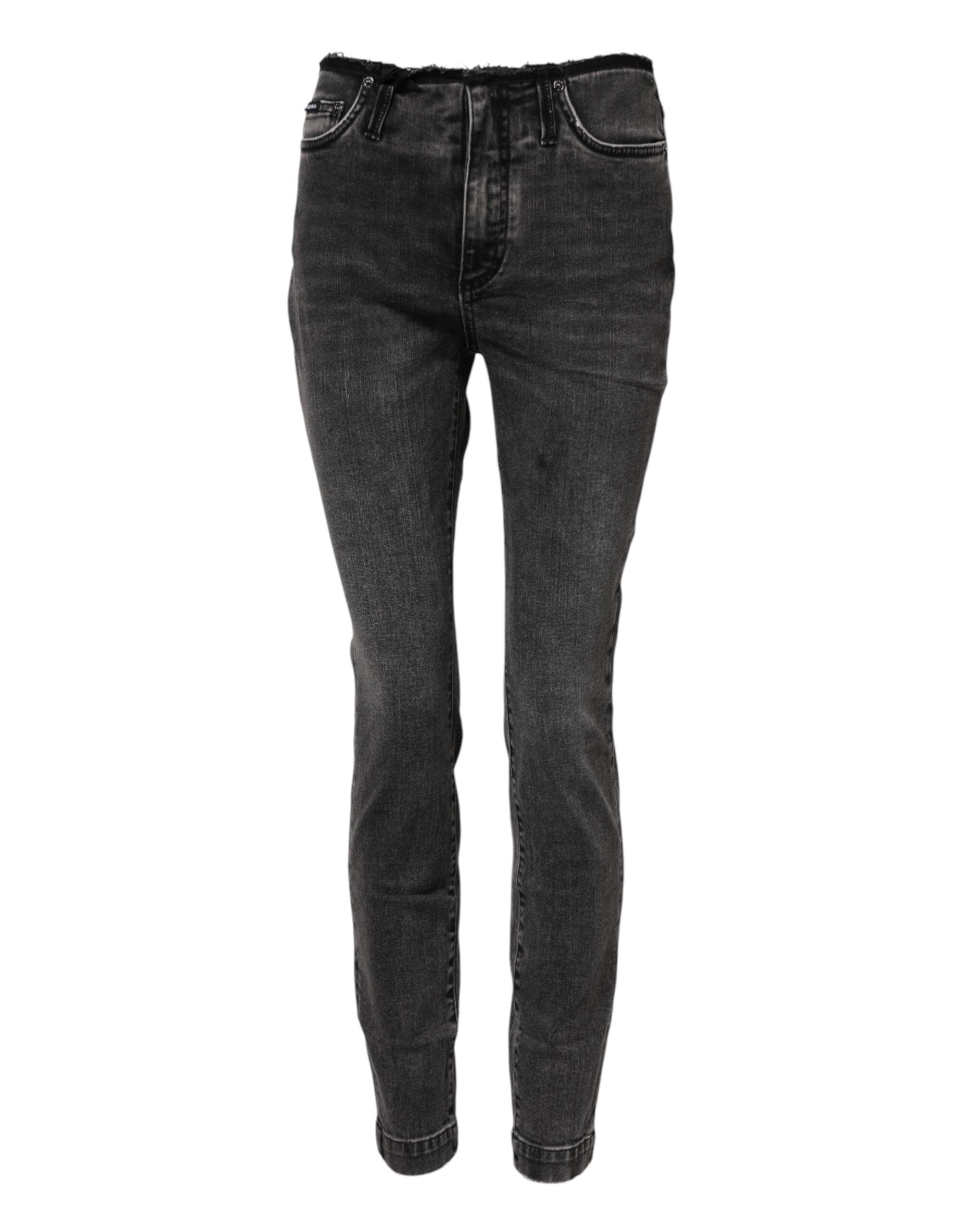 Jeans Dolce & Gabbana gris foncé