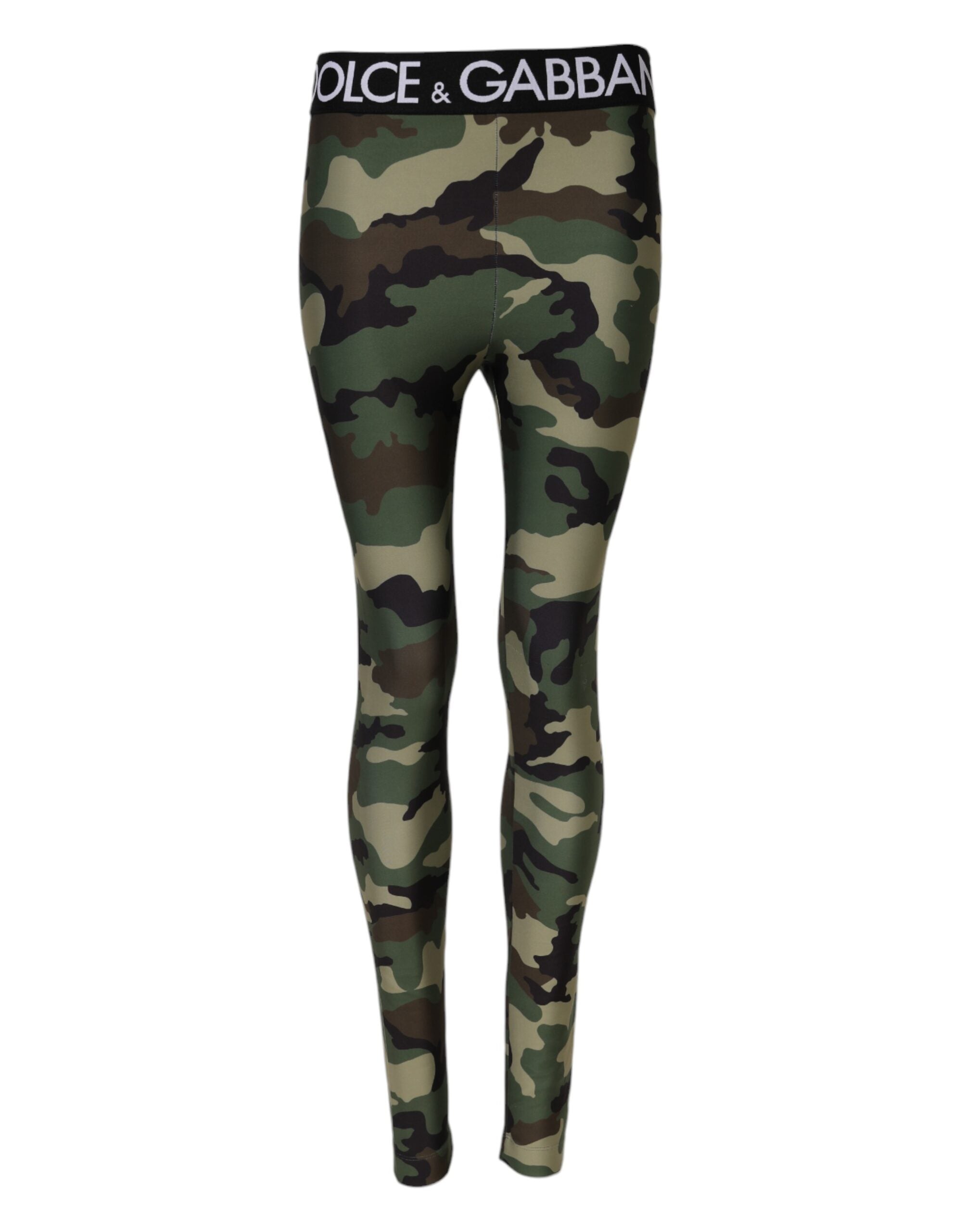 Leggings Dolce & Gabbana camouflés multicolores