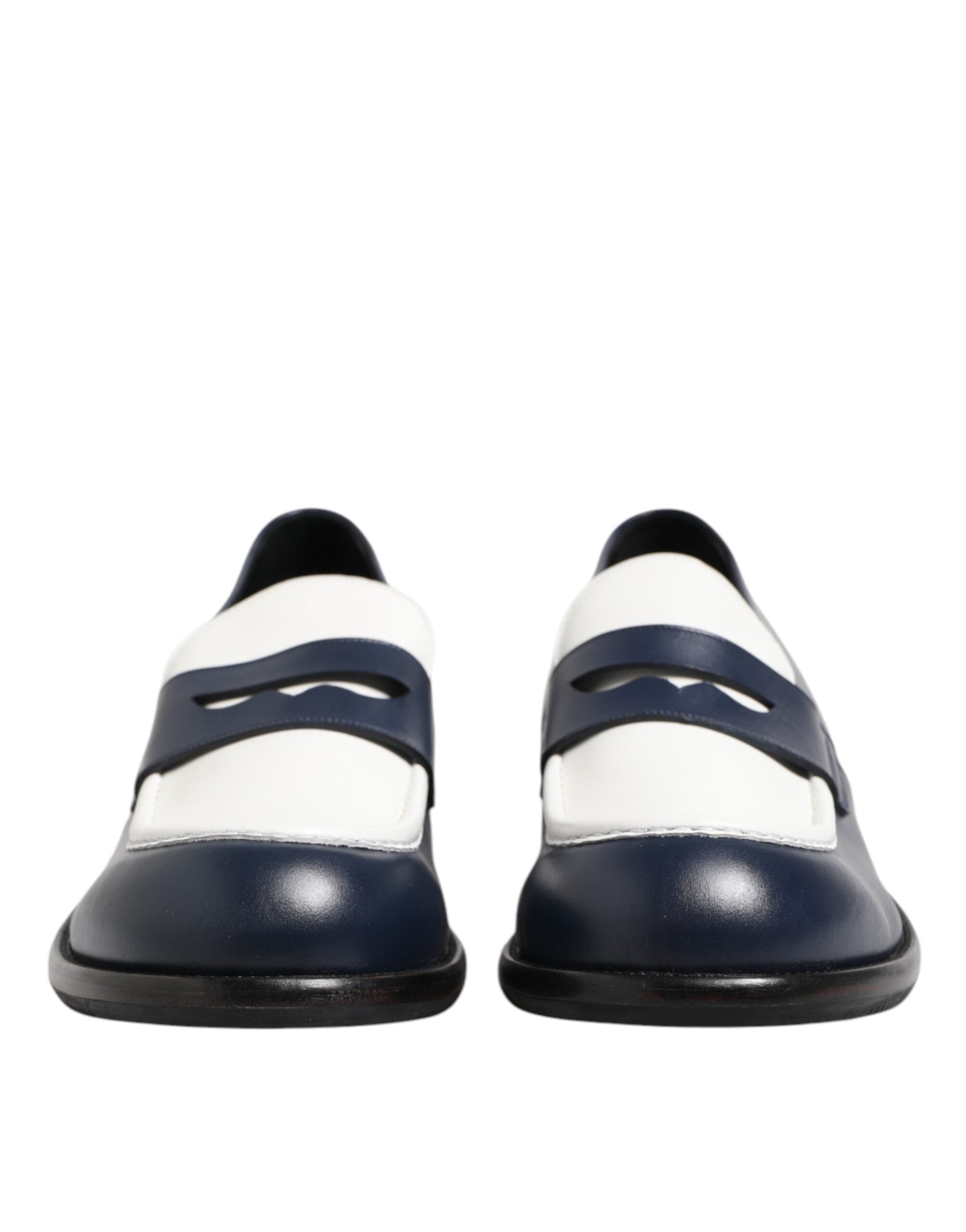 Mocassins Dolce & Gabbana noirs et blancs