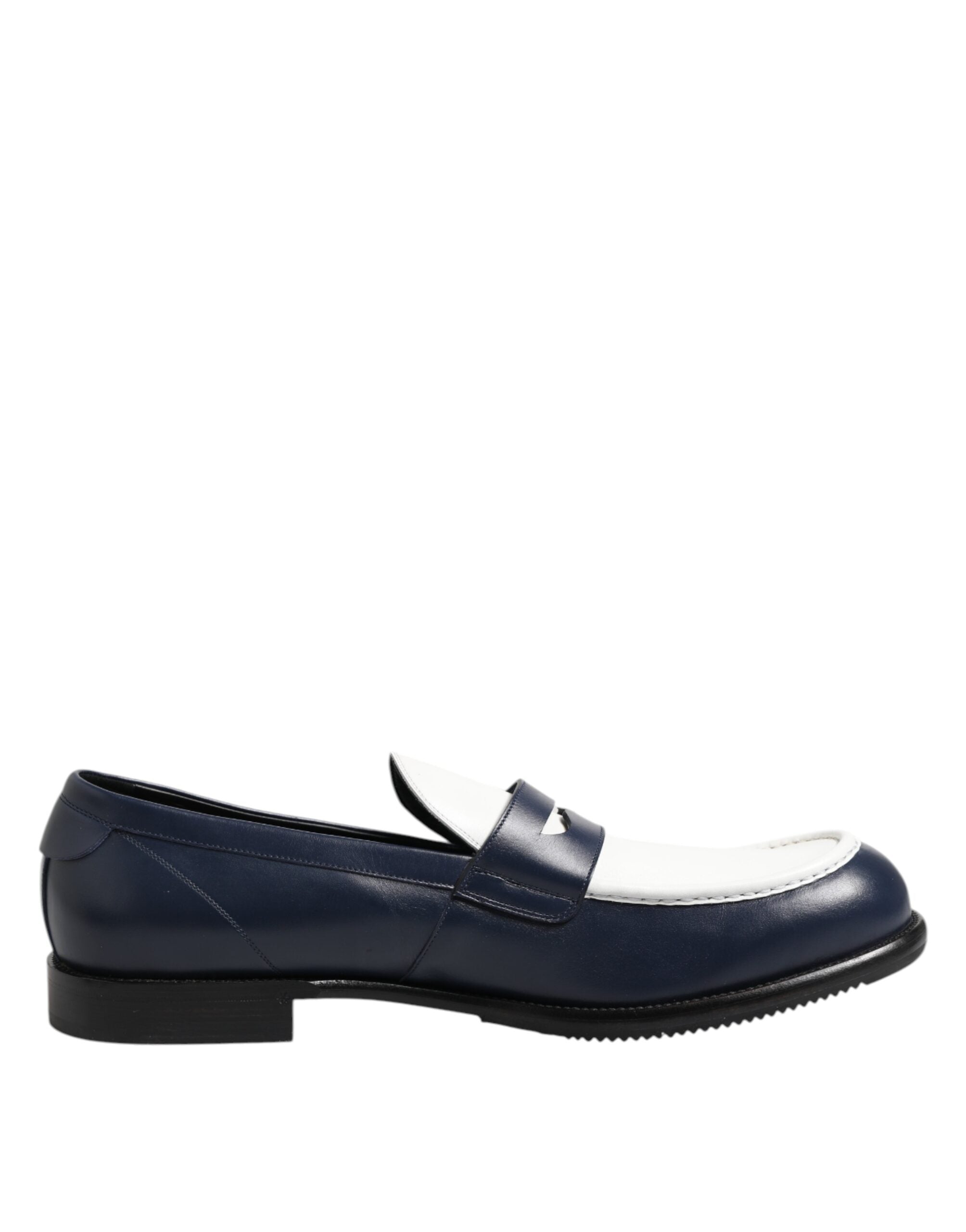 Mocassins Dolce & Gabbana noirs et blancs