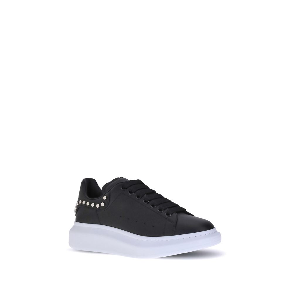 Baskets Alexander McQueen Stud en cuir noir