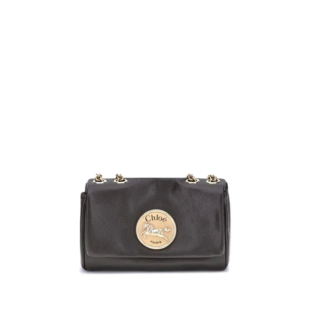 Sac épaule Chloé Heritage brun Chloé
