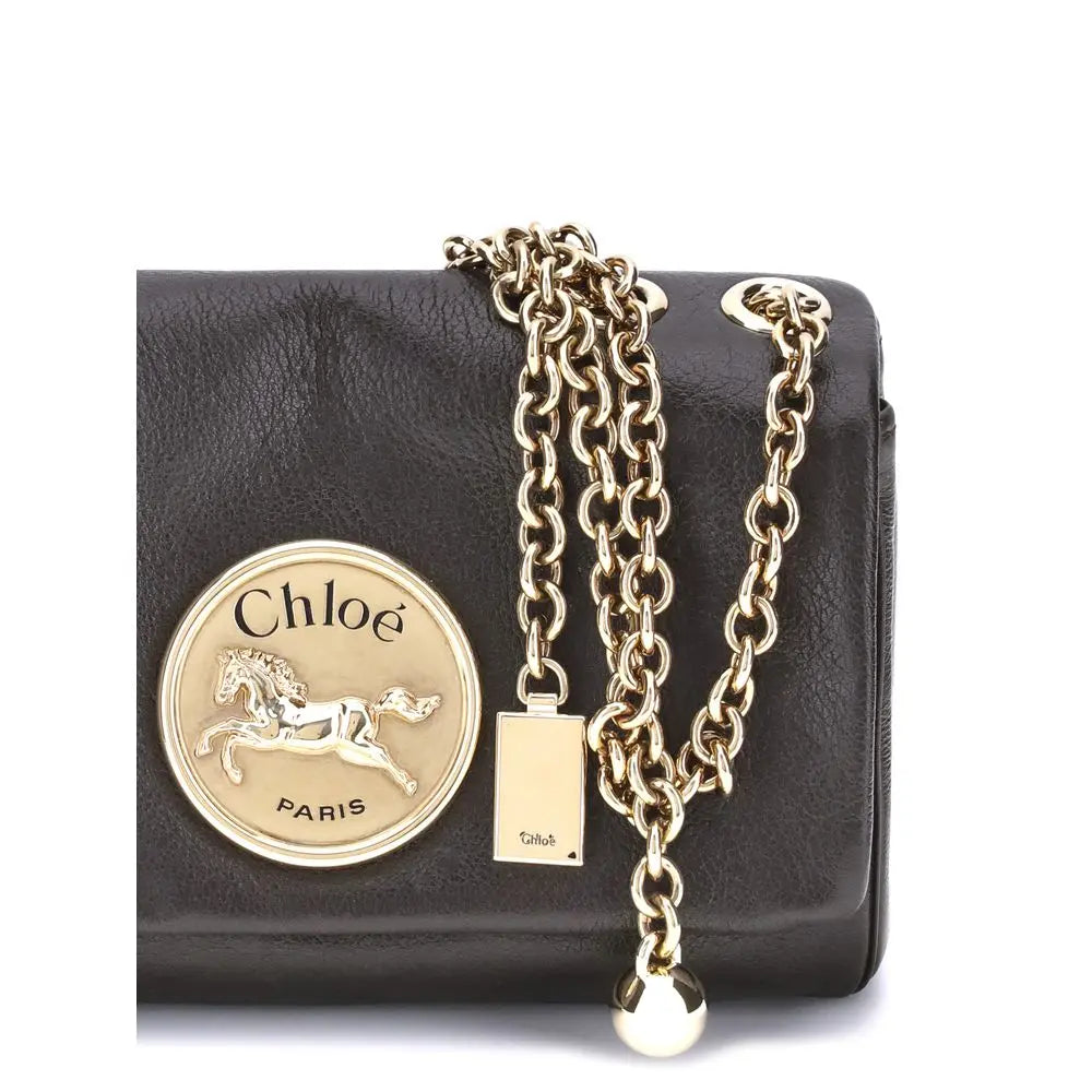 Sac épaule Chloé Heritage brun Chloé