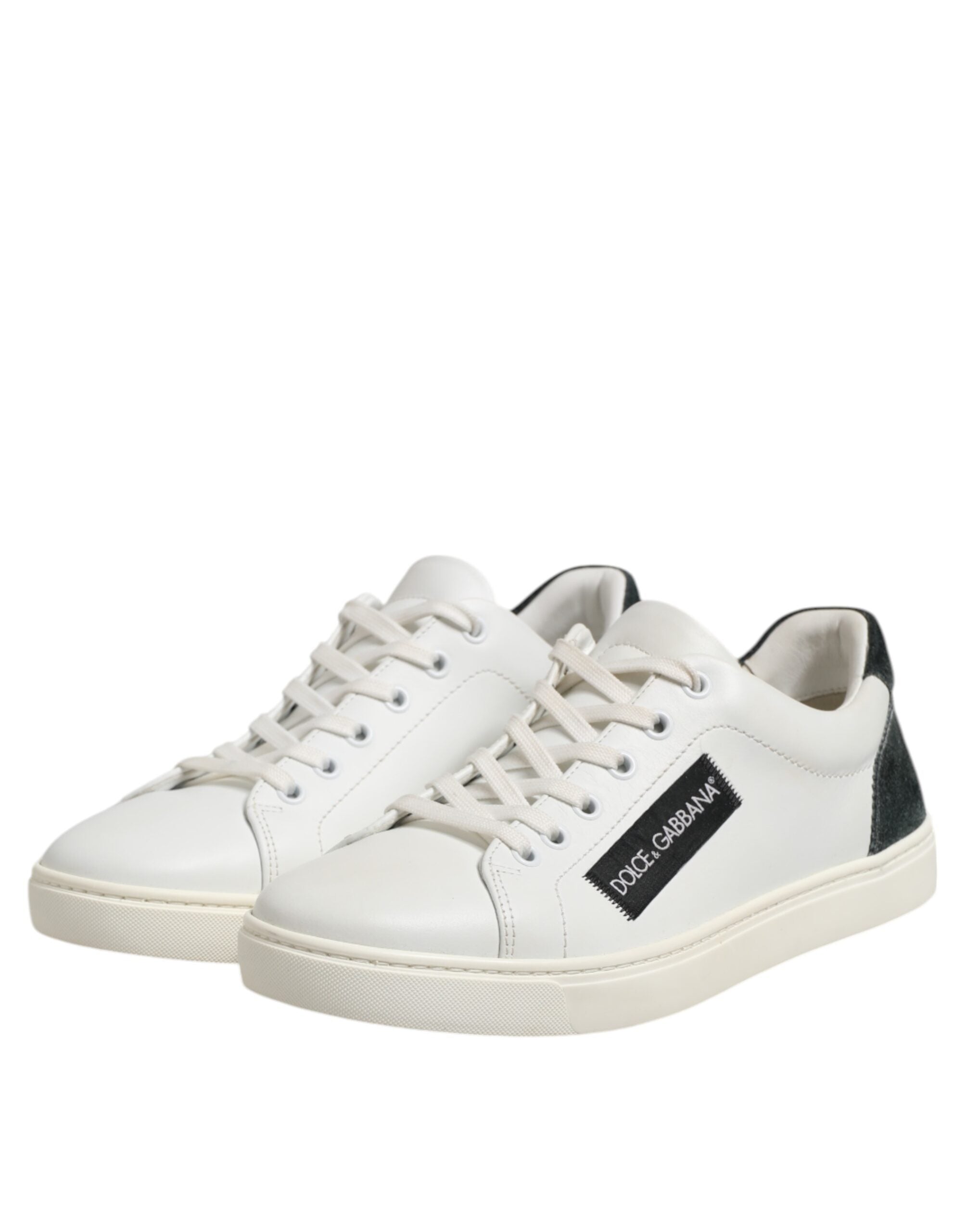 Baskets Dolce & Gabbana blanches noires
