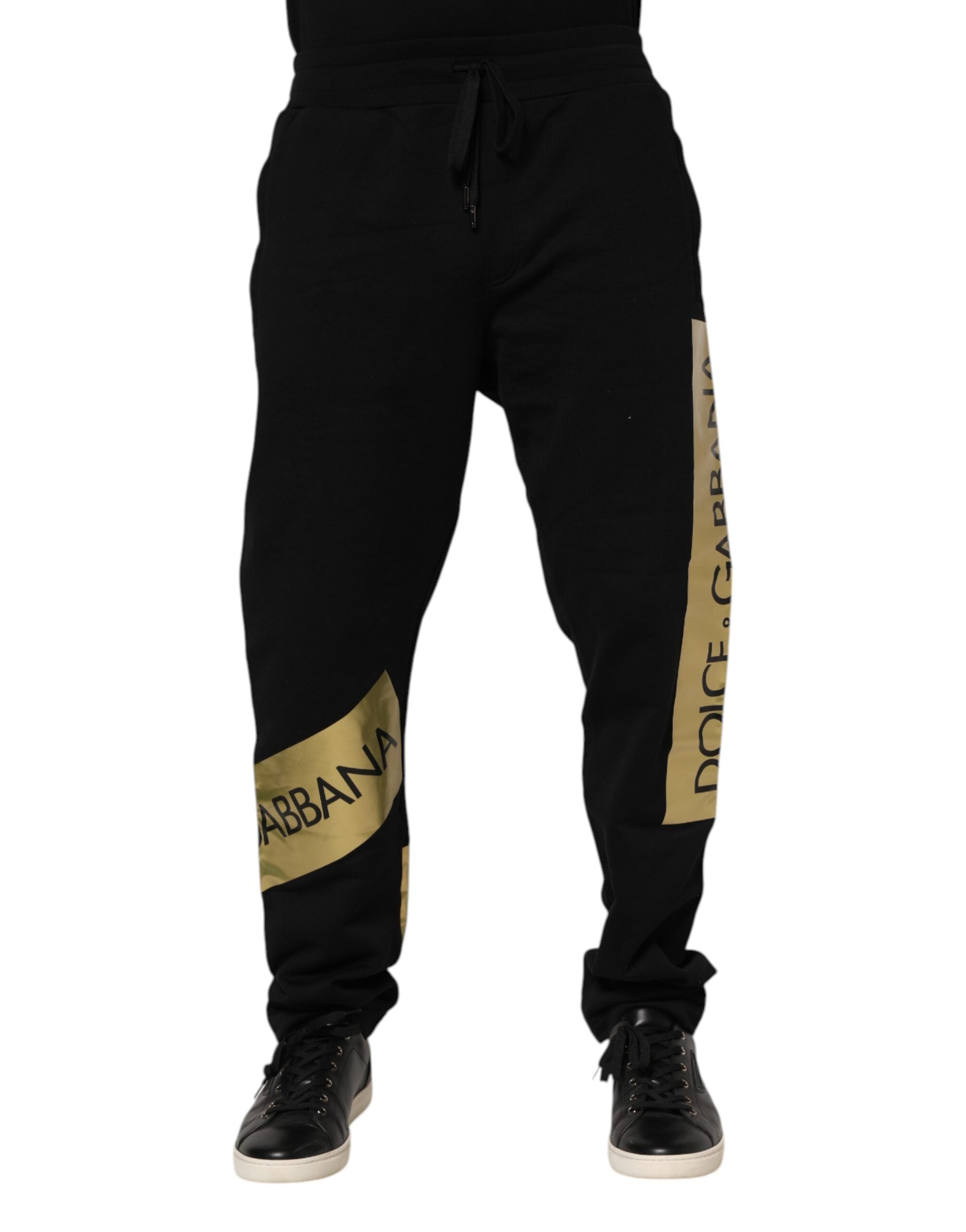 Pantalons DOLCE & GABBANA Jogger noirs