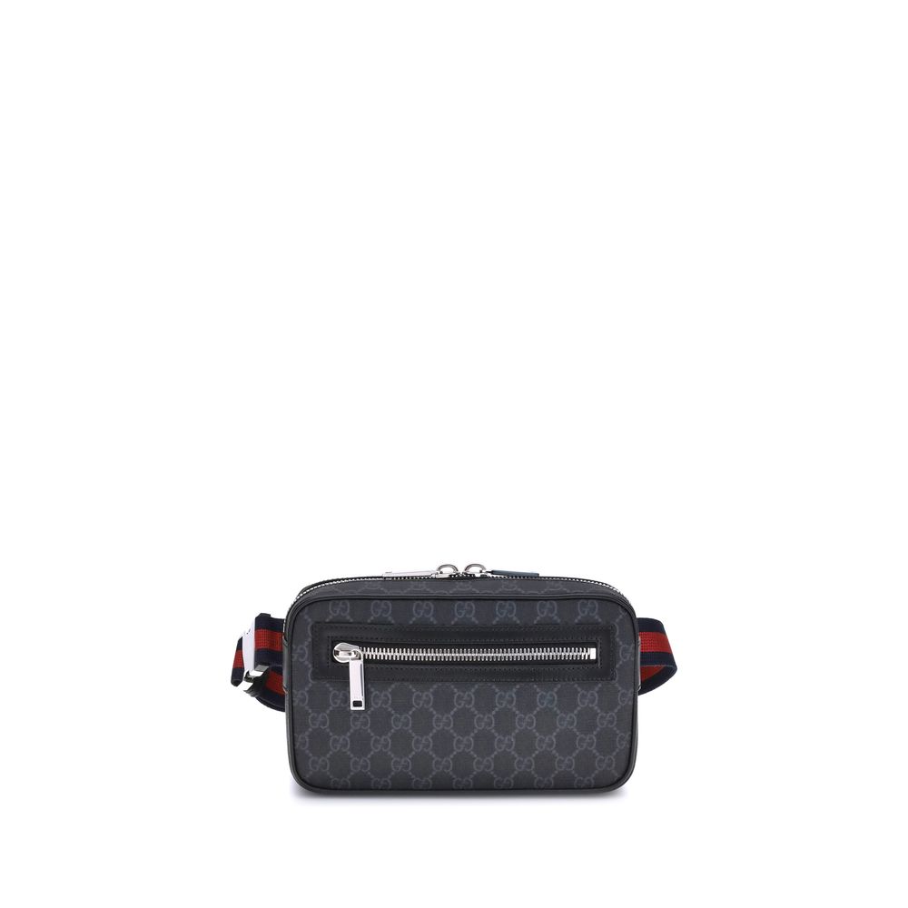 Sac banane Gucci GG noir