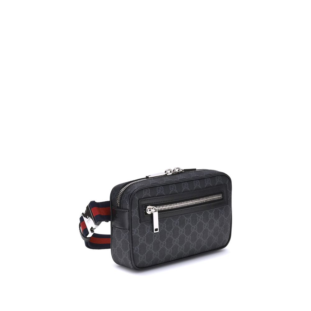 Sac banane Gucci GG noir