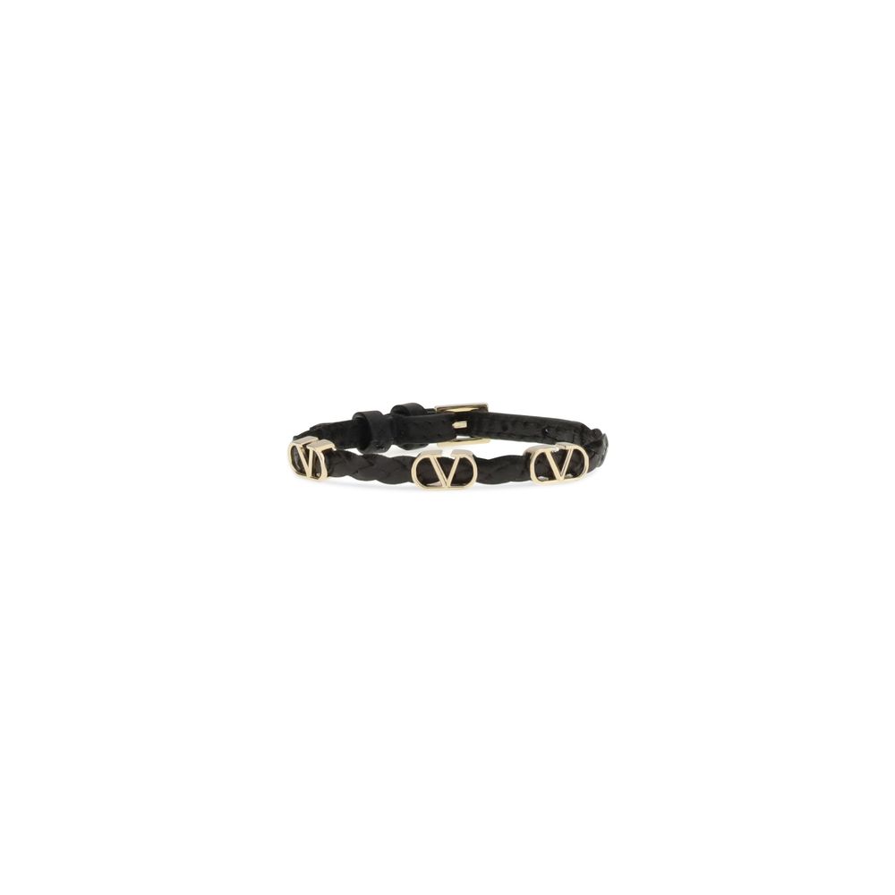 Bracelet Valentino Garavani VLogo noir