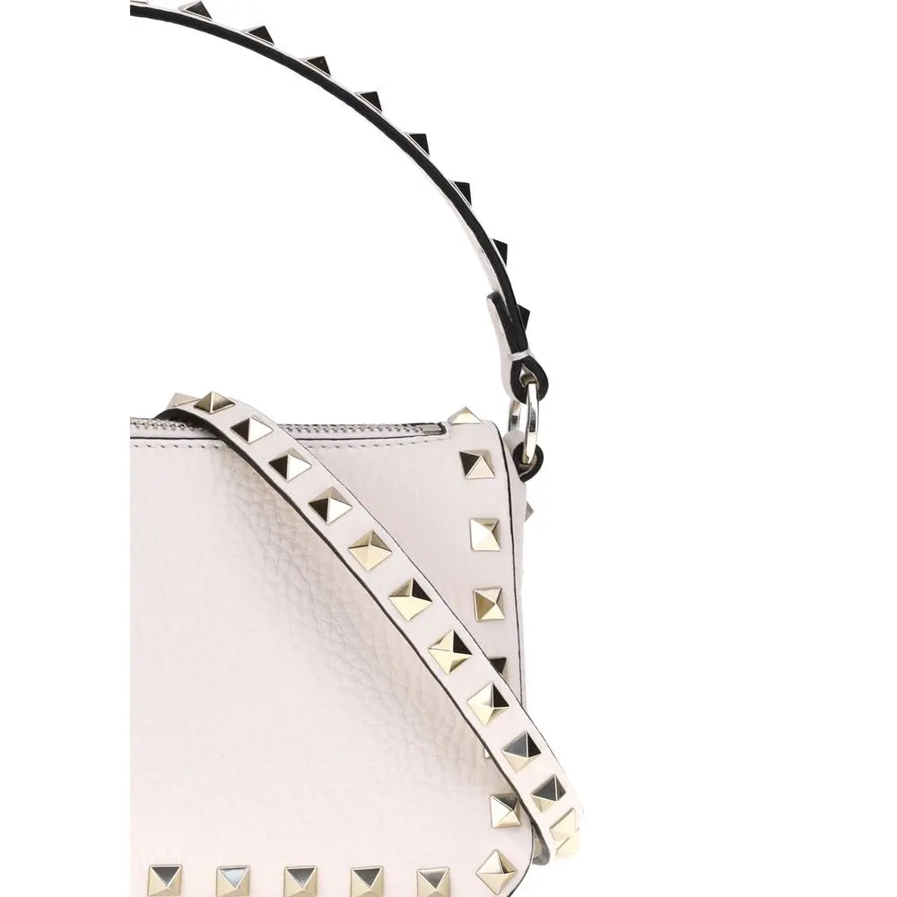 Sac épaule Valentino Garavani Rockstud blanc Valentino Garavani