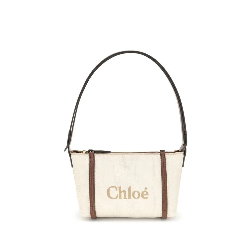 Sac bandoulière Chloé Carry beige Chloé
