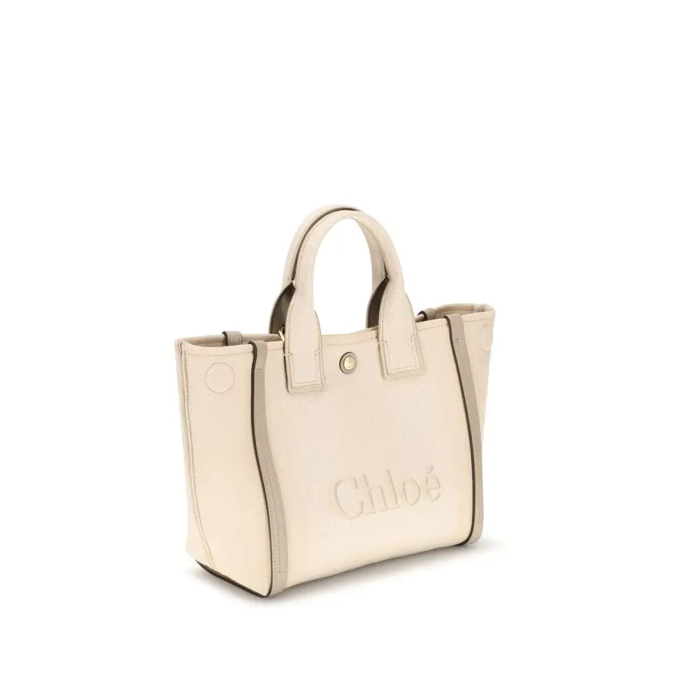 Sac Chloé Carry Tote beige Chloé