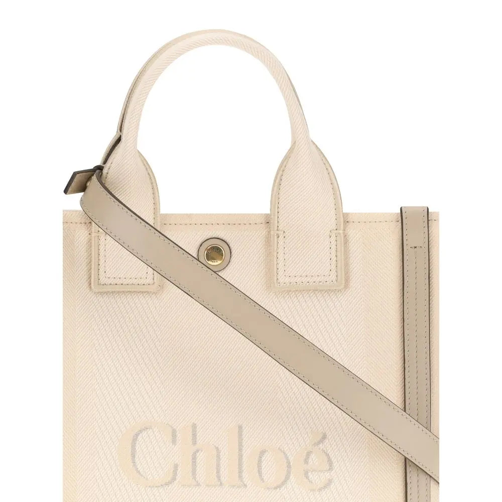 Sac Chloé Carry Tote beige Chloé