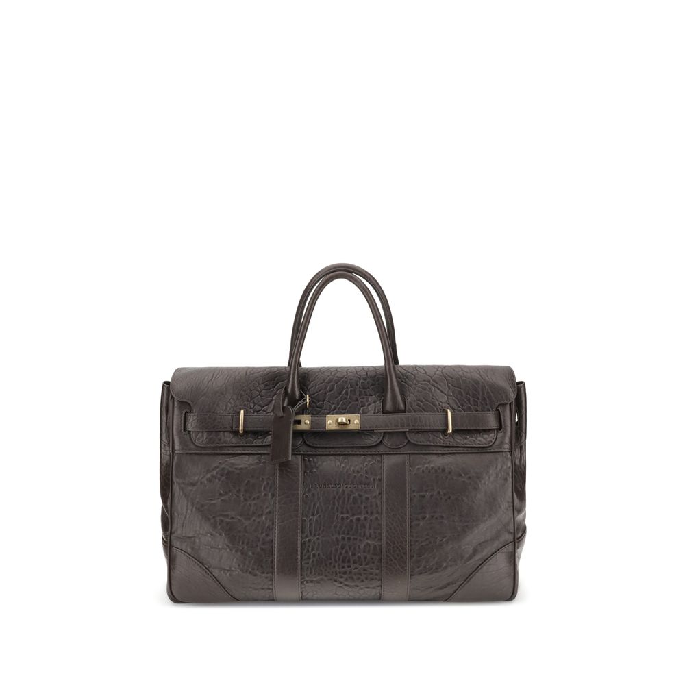 Sac de voyage Brunello Cucinelli marron
