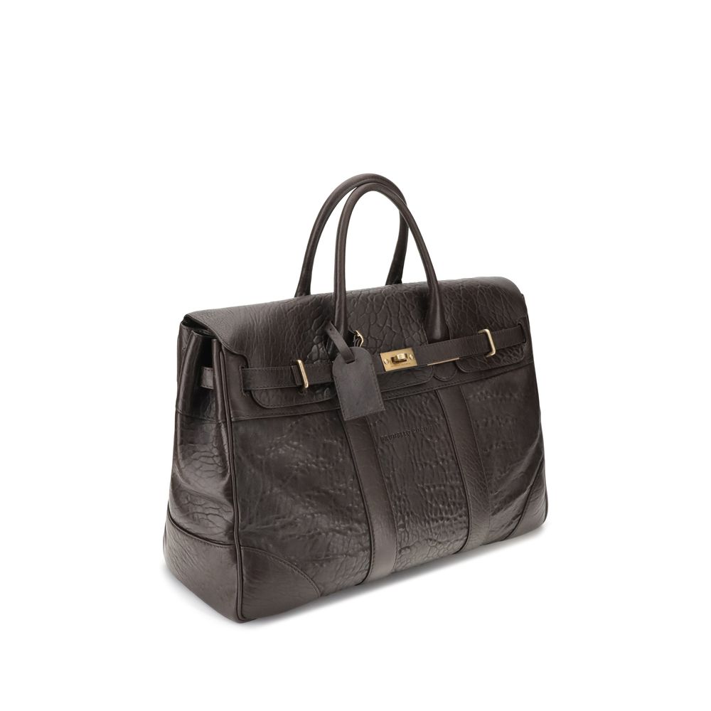 Sac de voyage Brunello Cucinelli marron