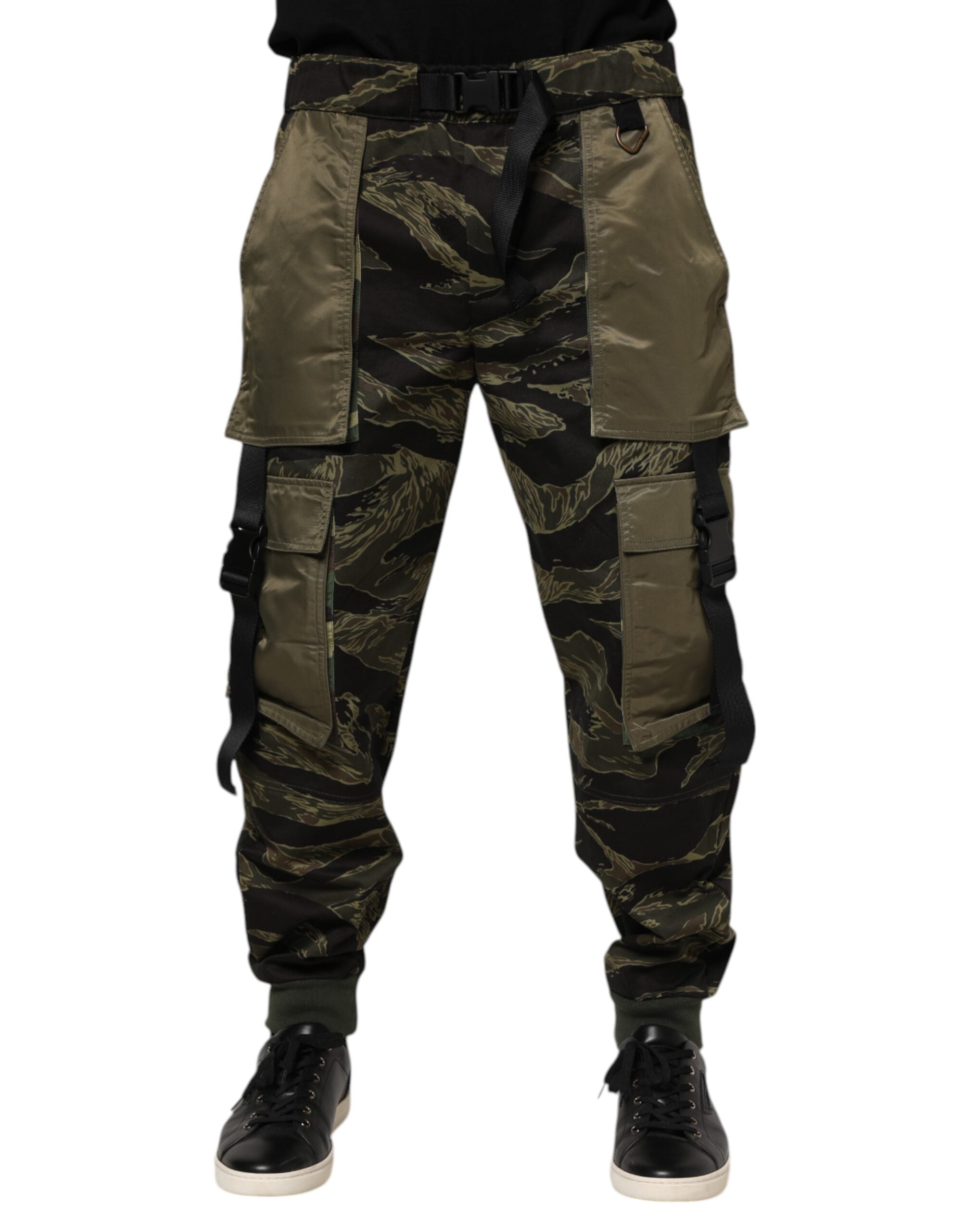 Pantalons Dolce & Gabbana camouflage multicolore