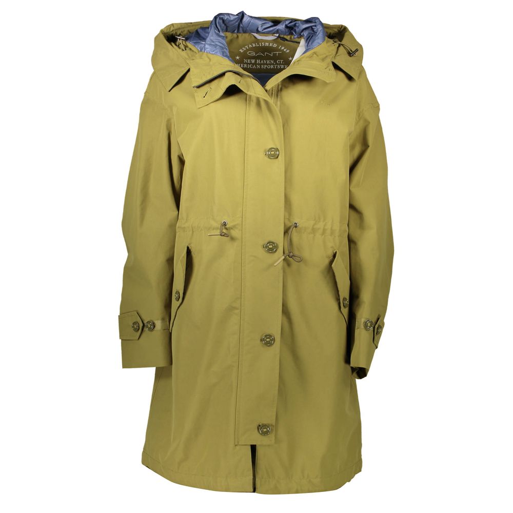 Veste verte avec capuche