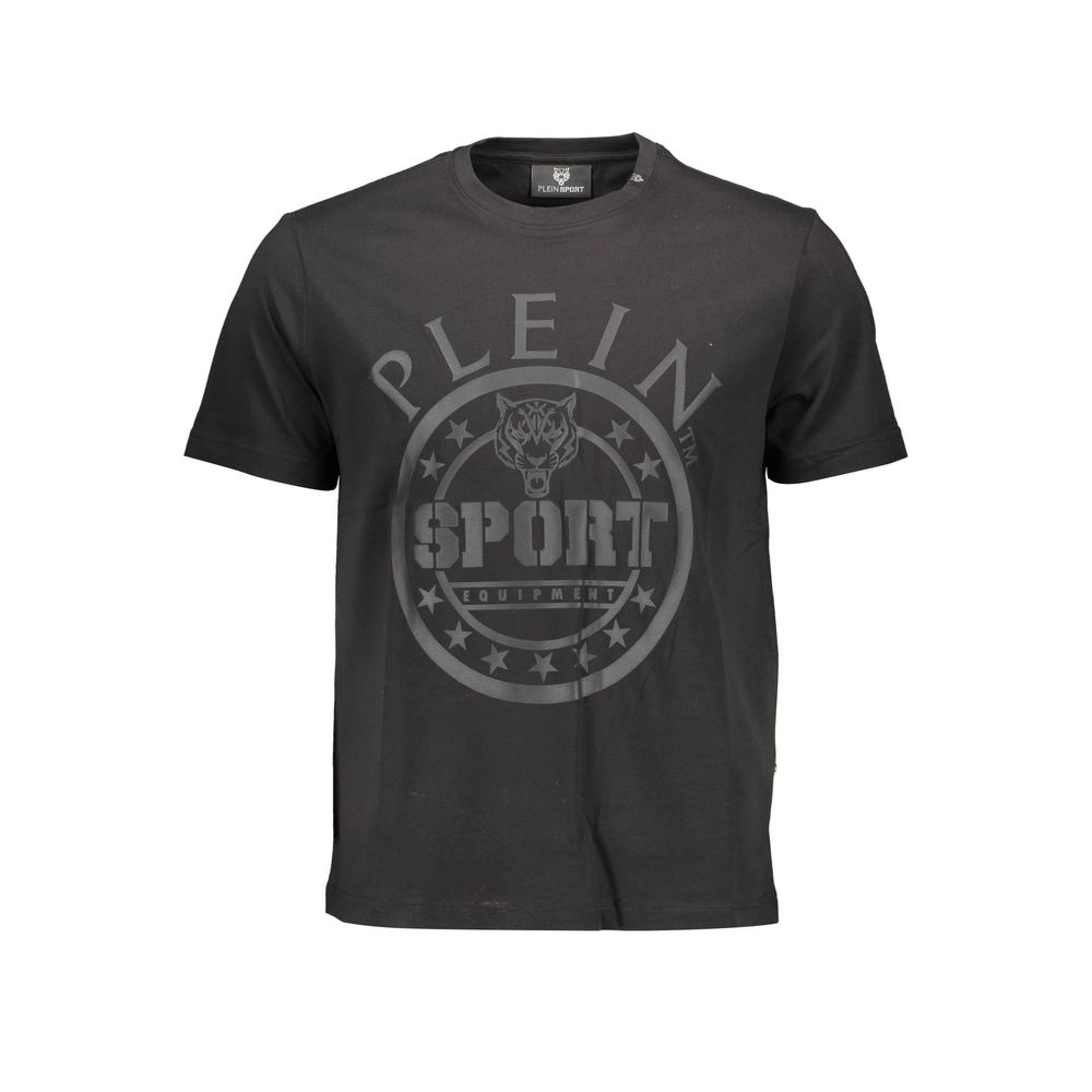 T-shirt Black logo noir
