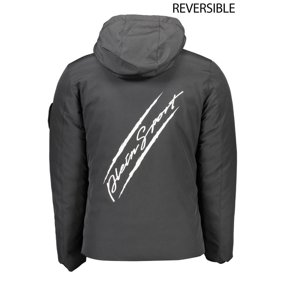 Veste Balmain réversible noire