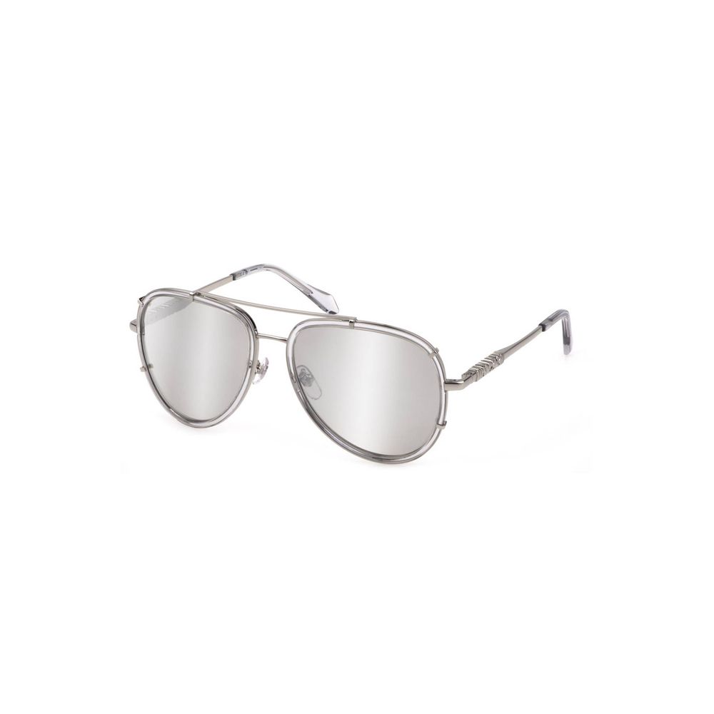 Lunettes de soleil argentées