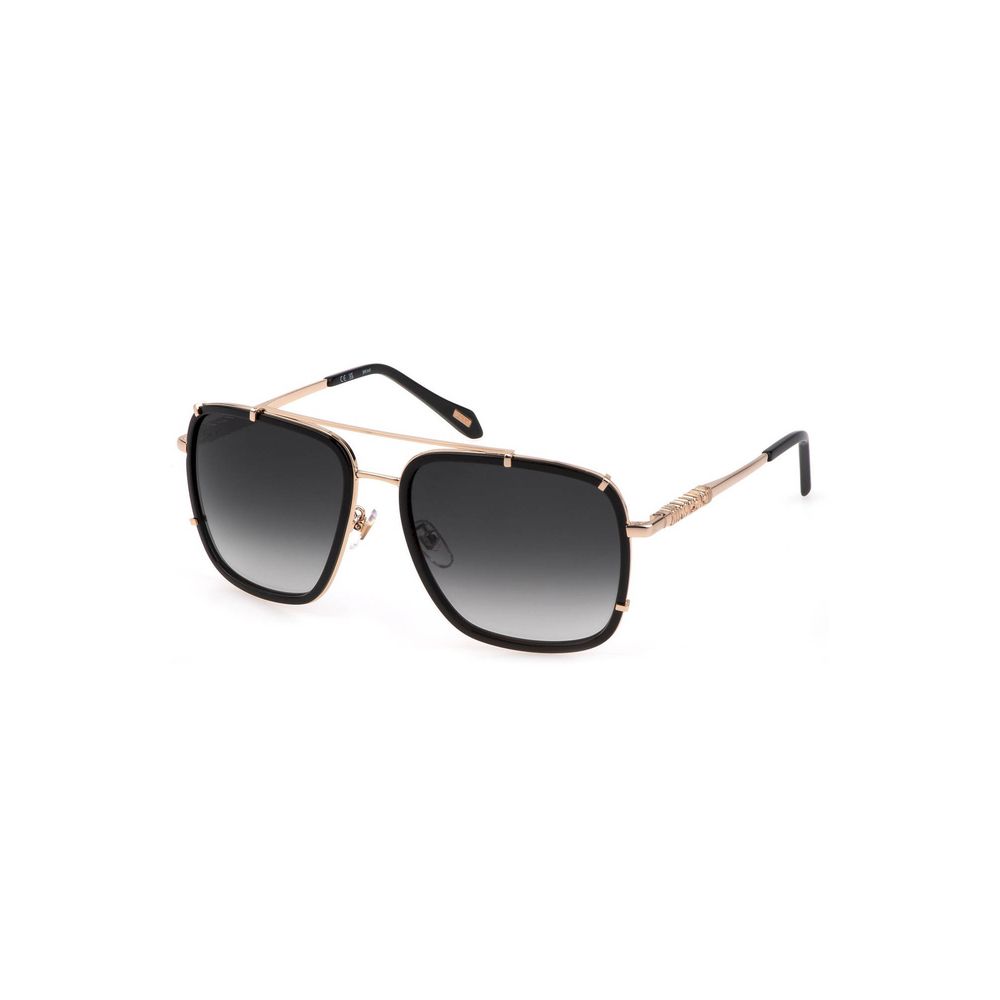 Lunettes Black Metal carrées noires