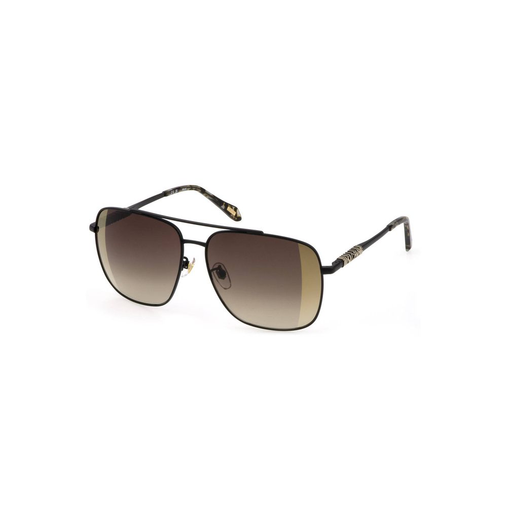Lunettes Black Metal carrées noires