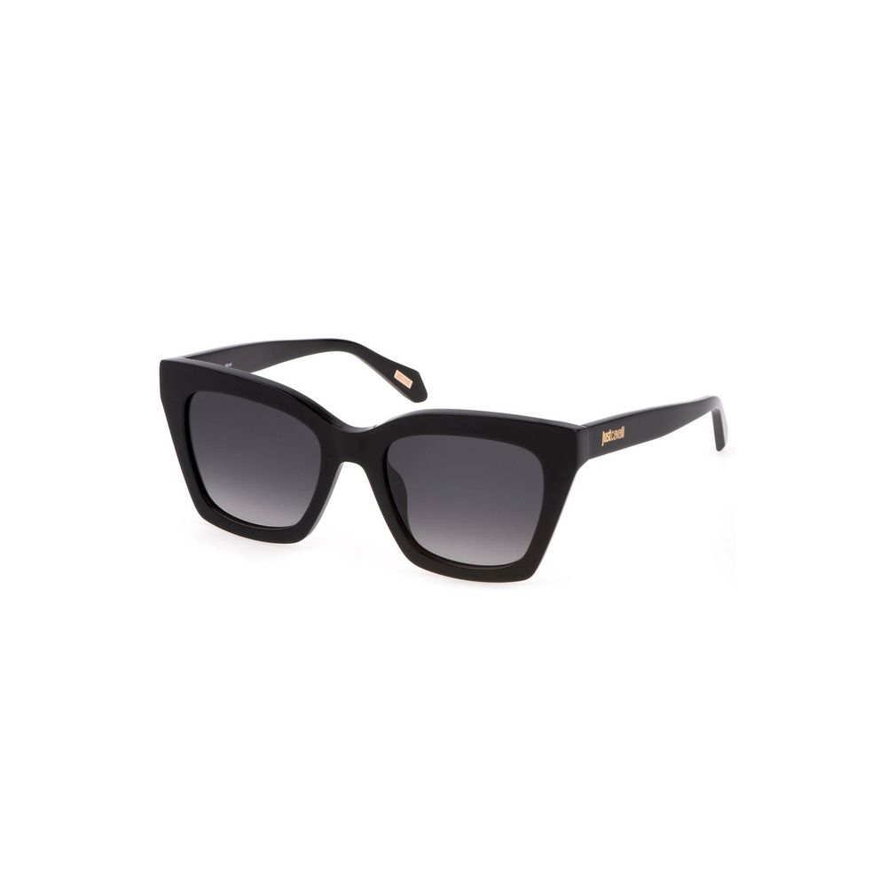 Lunettes de soleil noires avec détails contrastants