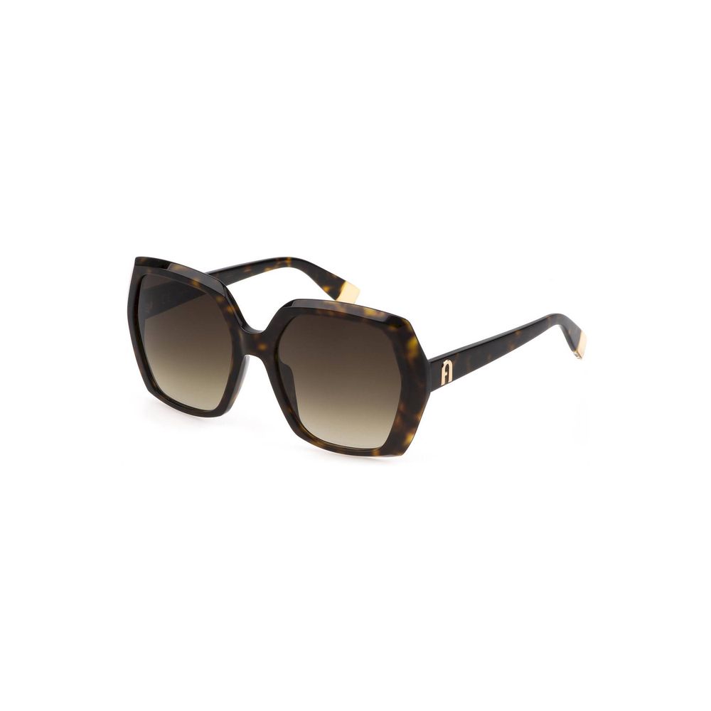Lunettes de soleil Furla marron