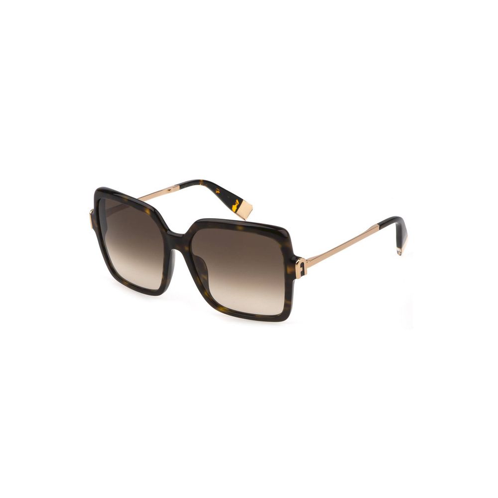Lunettes de soleil Furla marron