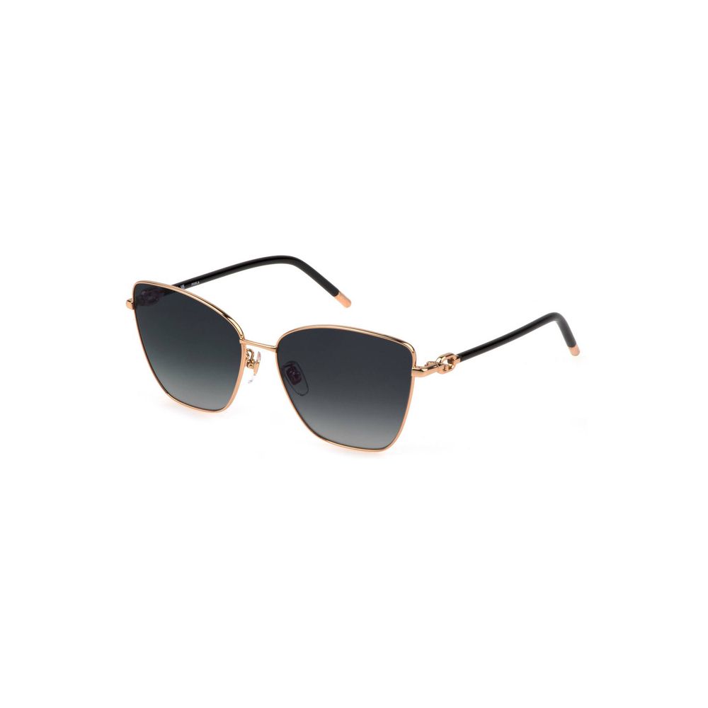 Lunettes de soleil dorées