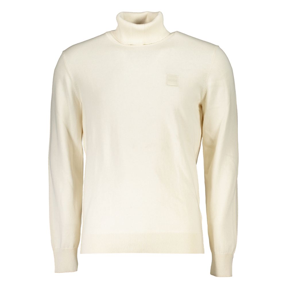 Pull Marque turtleneck blanc