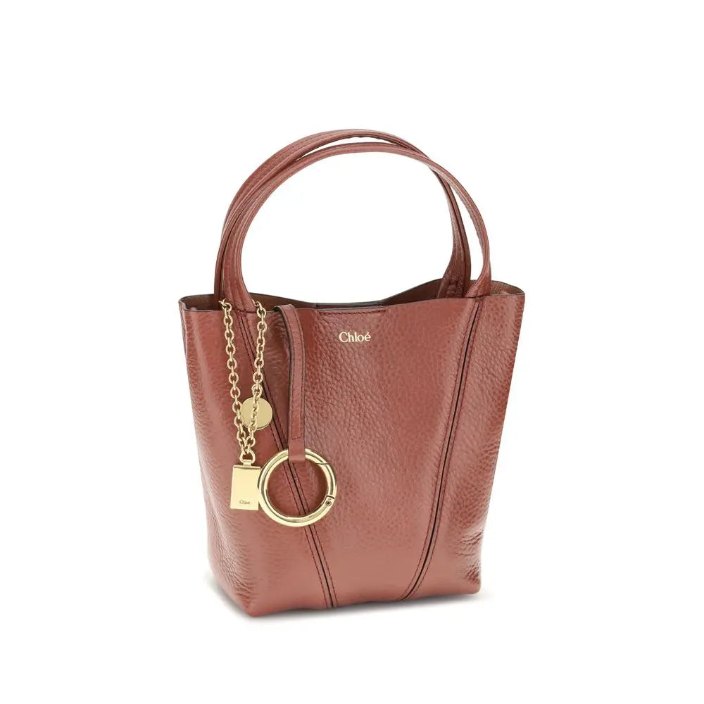 Sac épaule Chloé Spin noir Chloé