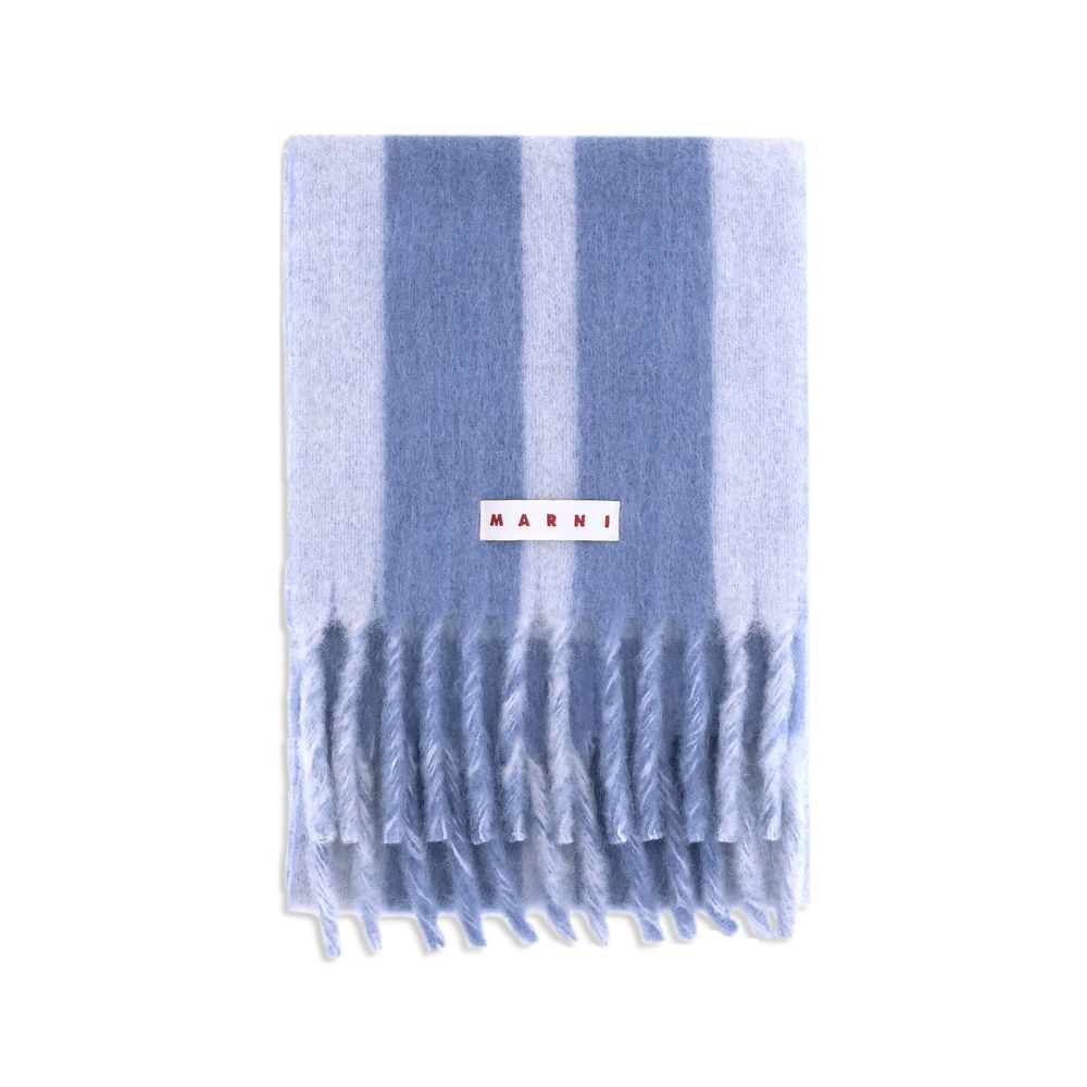 Écharpe Marni à franges multicolore