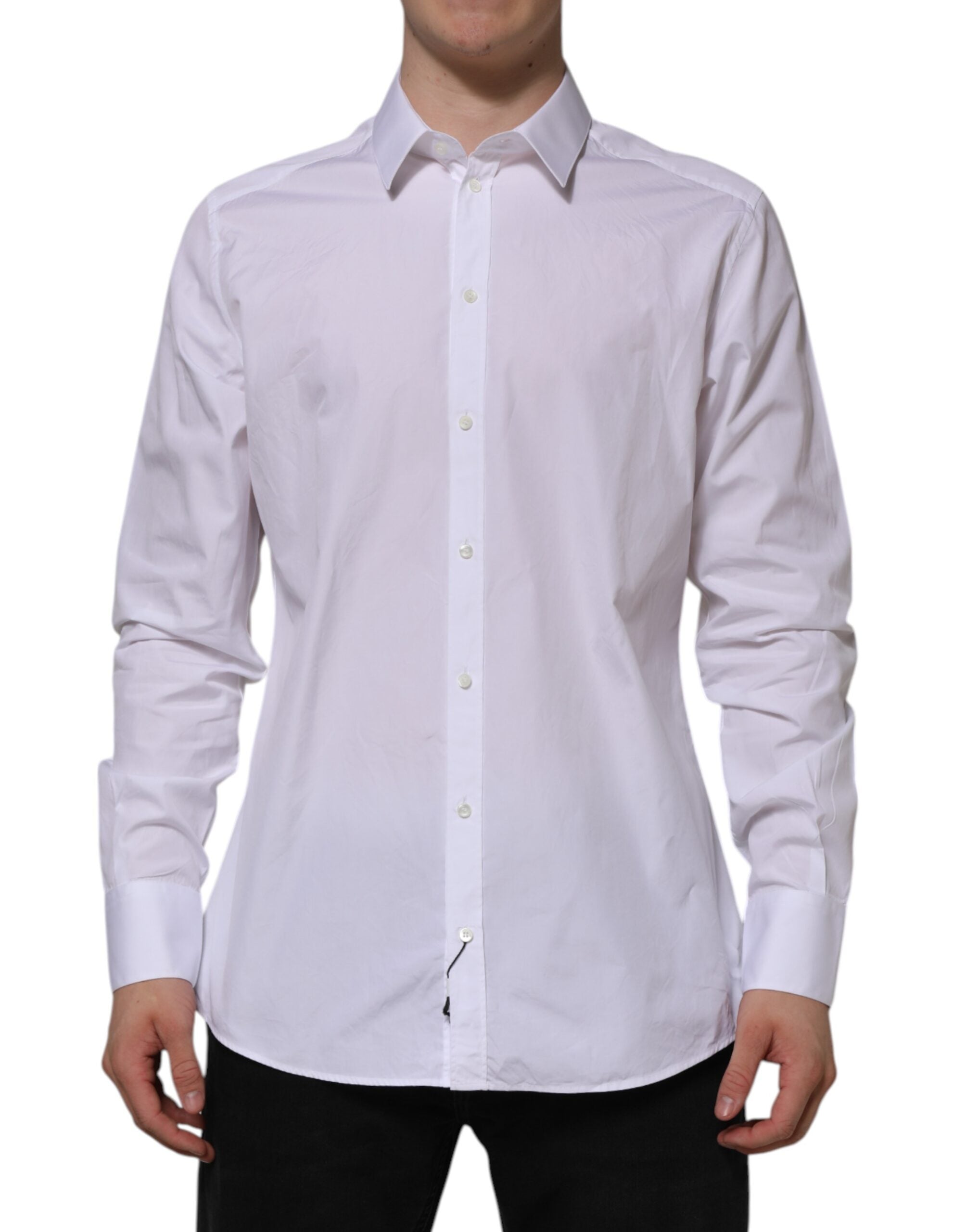 Chemise Dolce & Gabbana Gold blanche