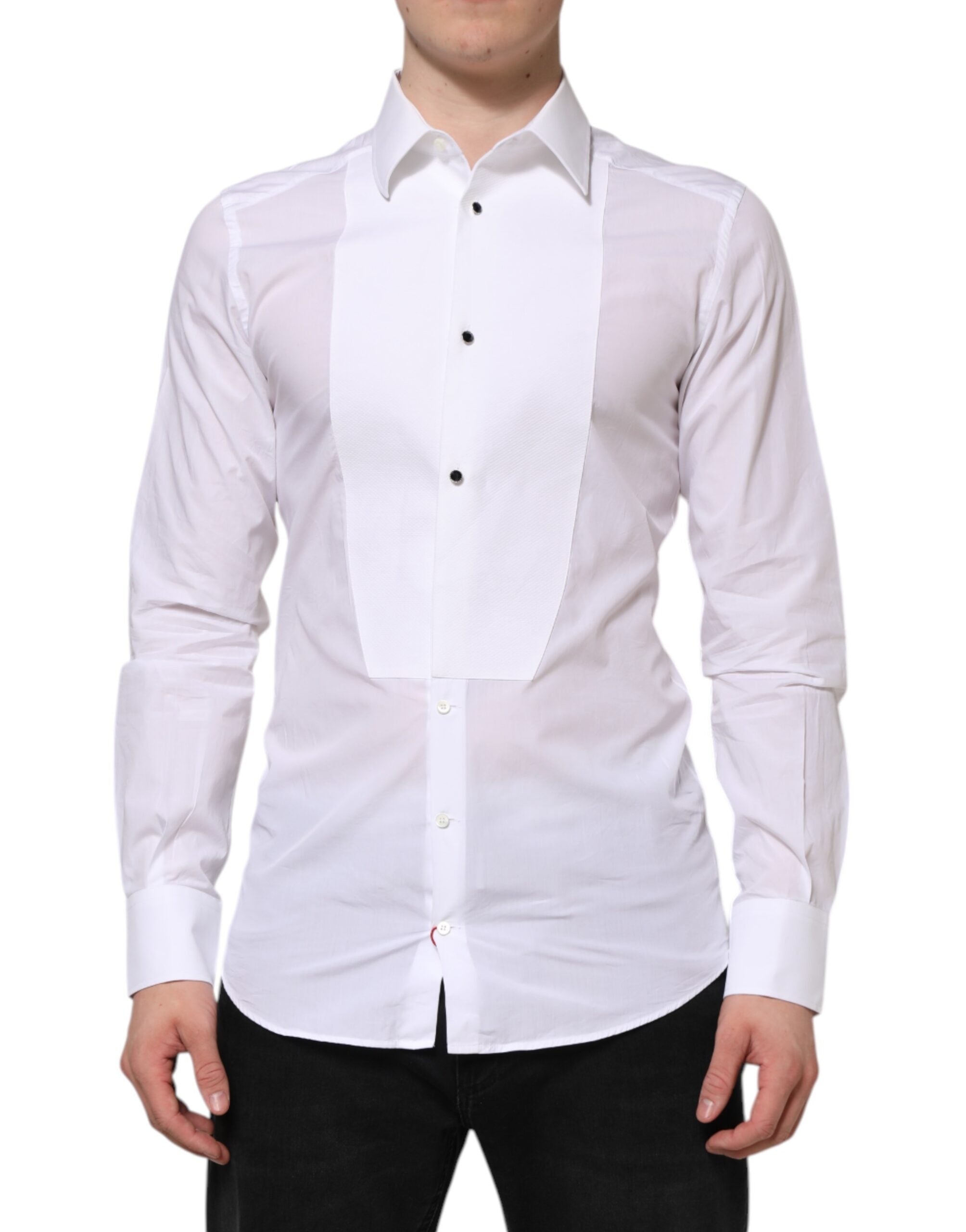 Chemise Dolce & Gabbana GOLD blanche