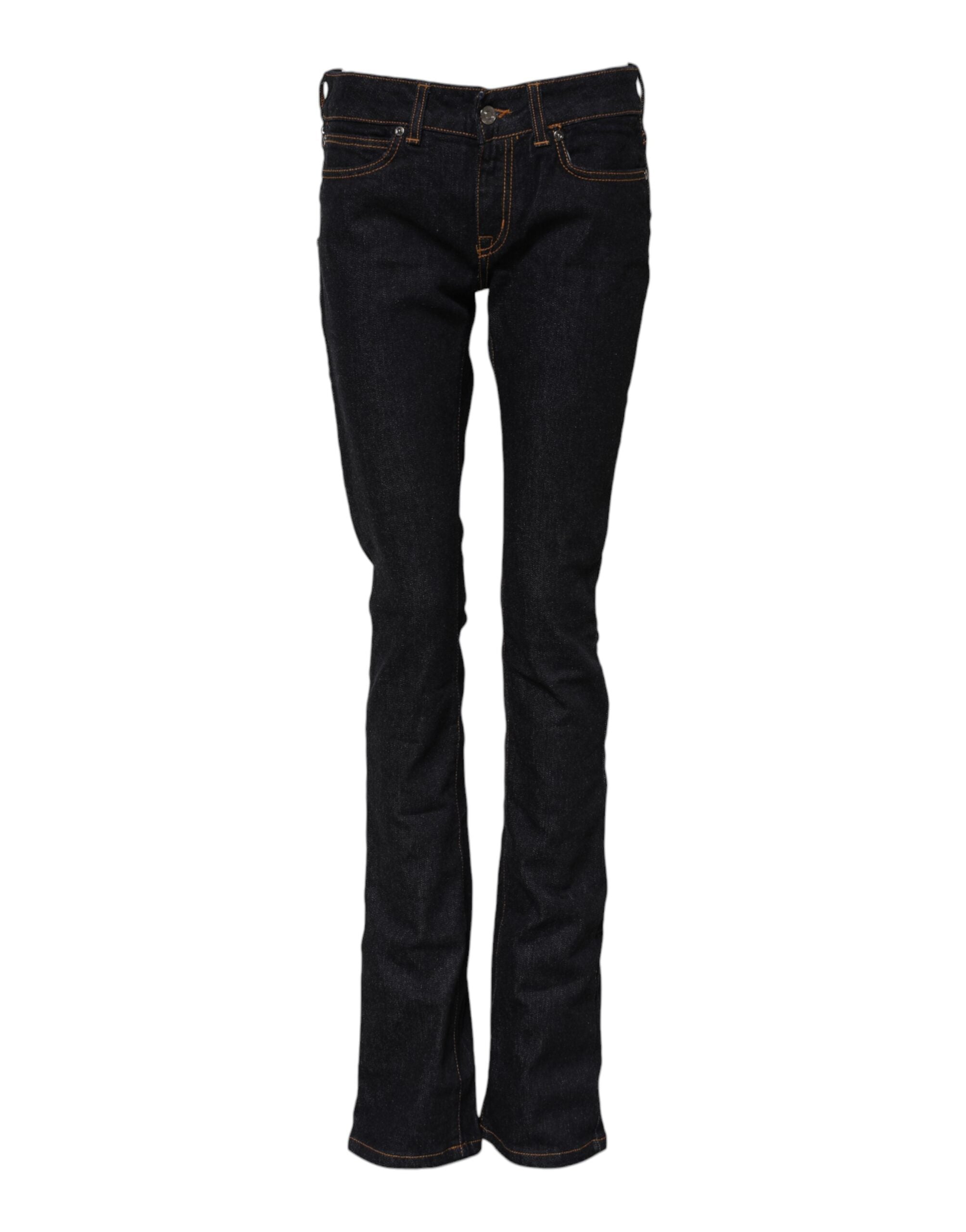 Jeans GF Ferre mid waisted bleu foncé