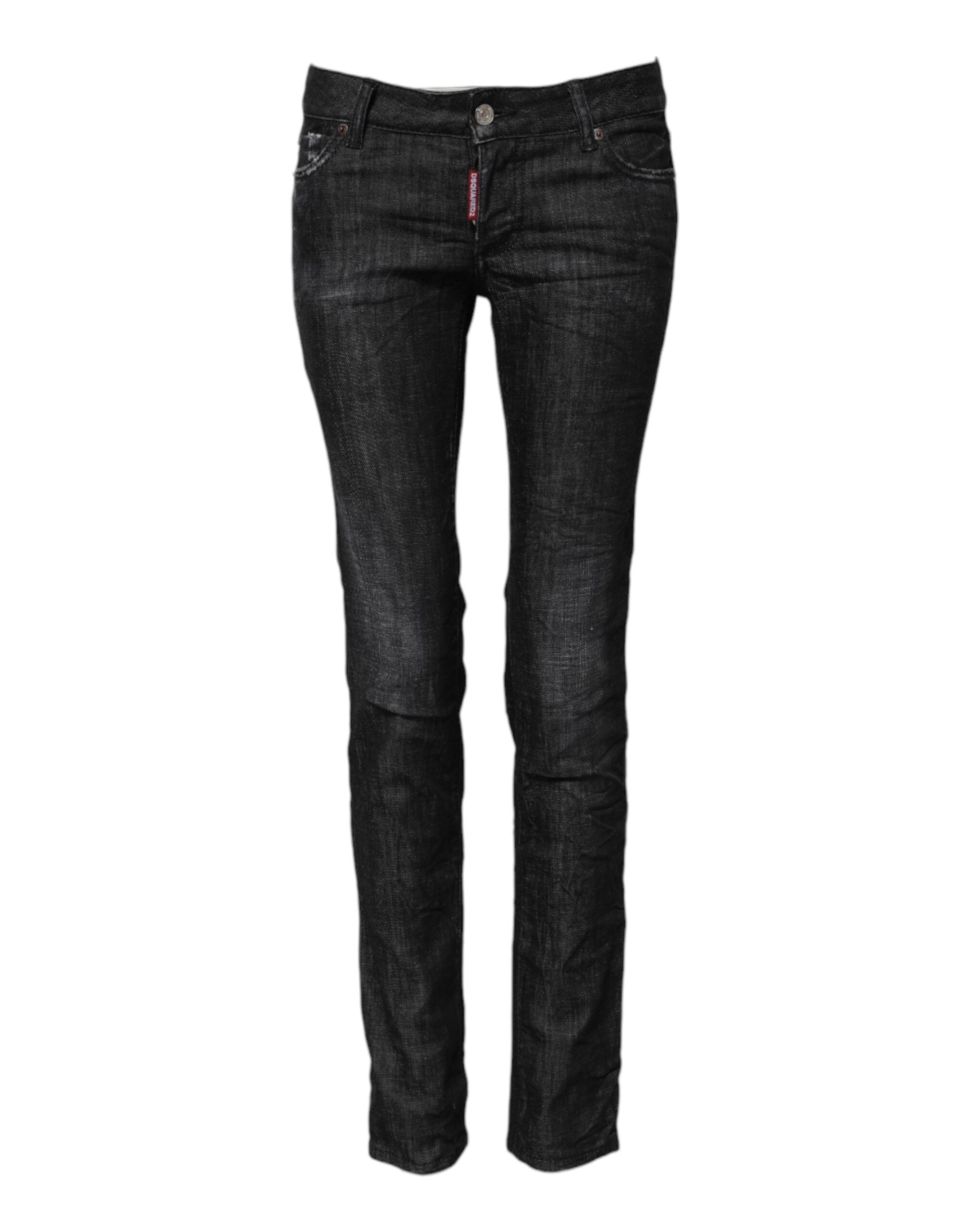 Jeans dsquared2 Low Waist noirs