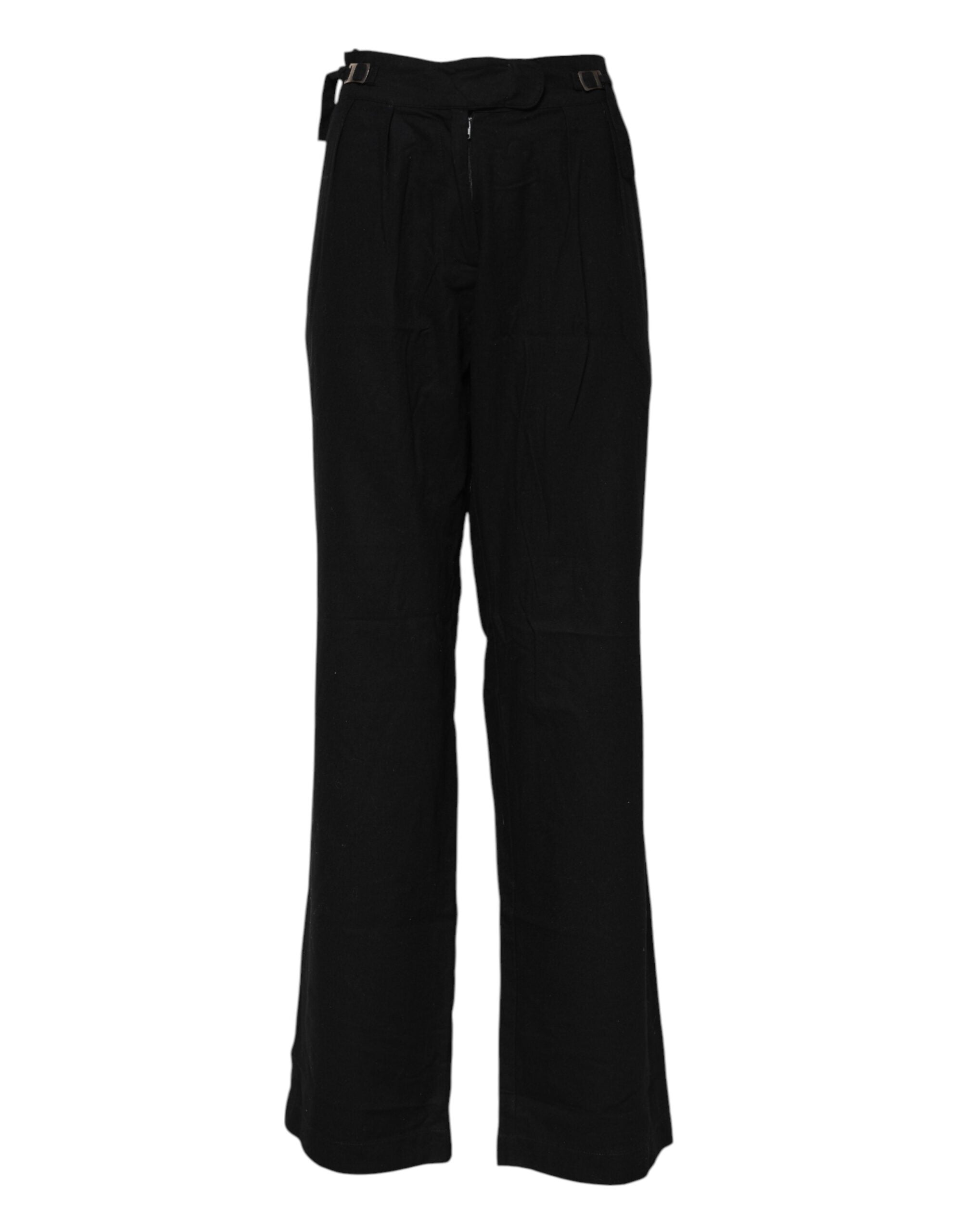 Pantalons Ermanno Scervino taille haute noirs